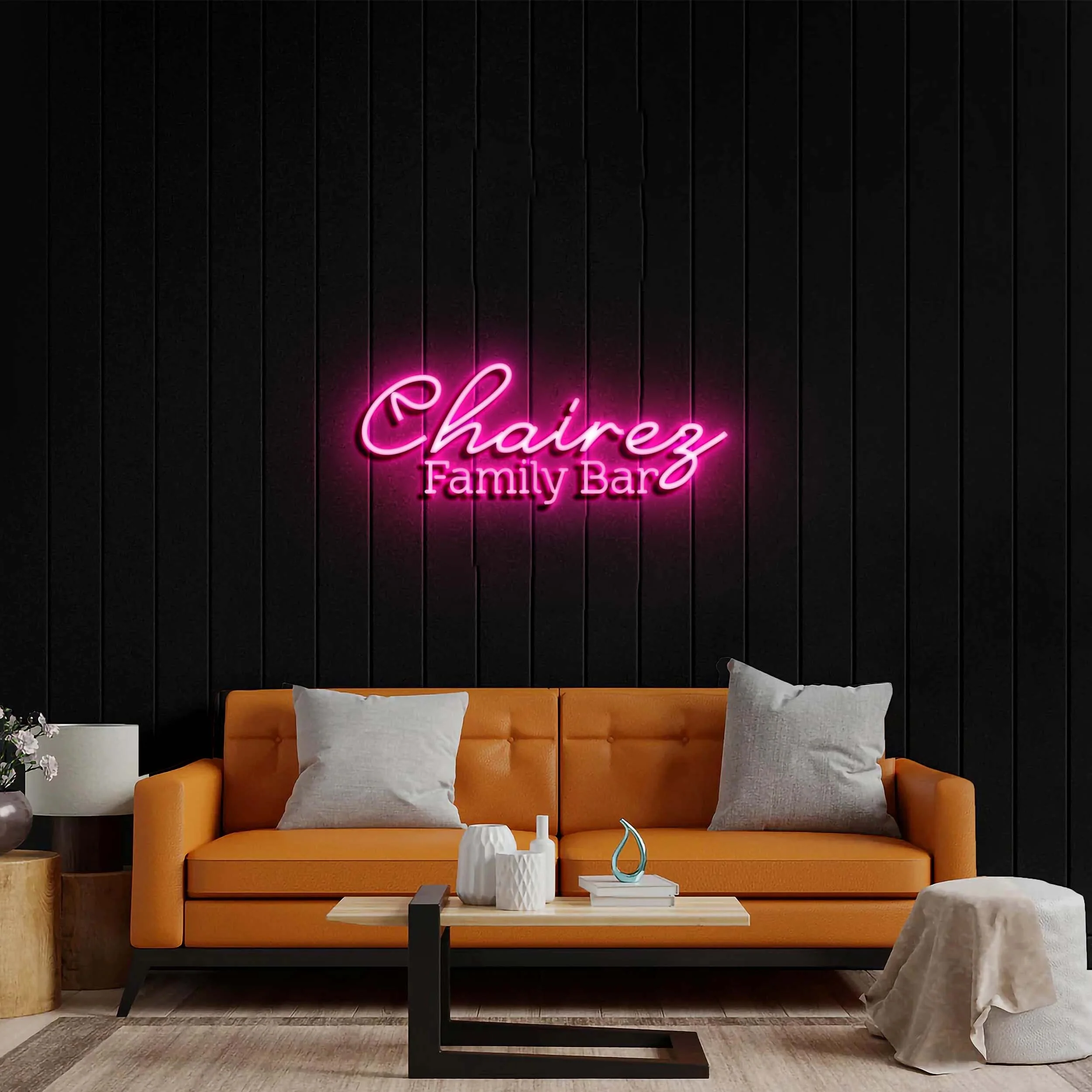 Chairez Family Bar - Premium Neon Artwork