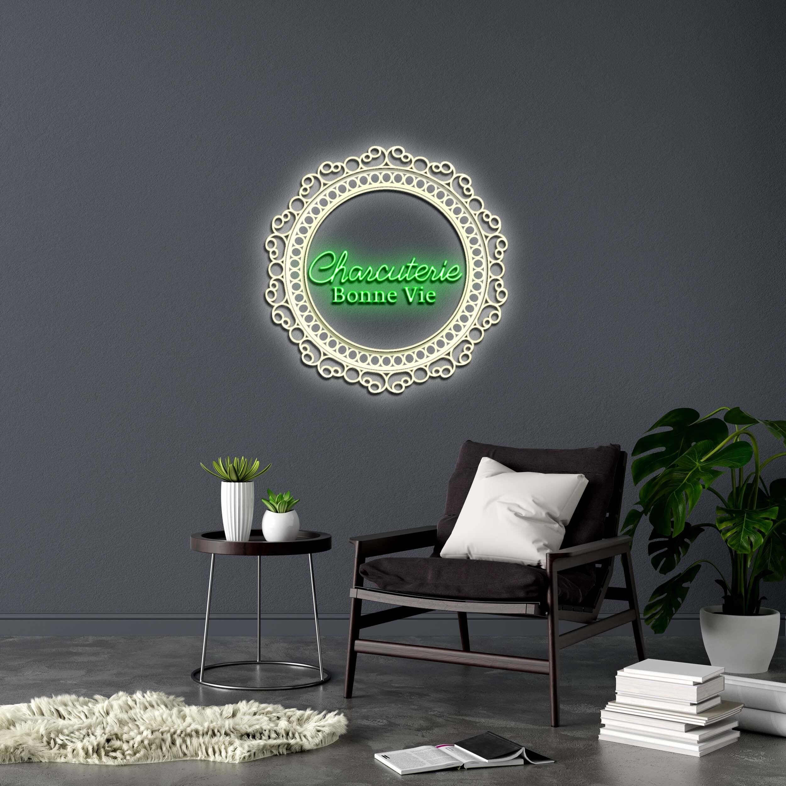 Charcuterie - Premium Neon Artwork