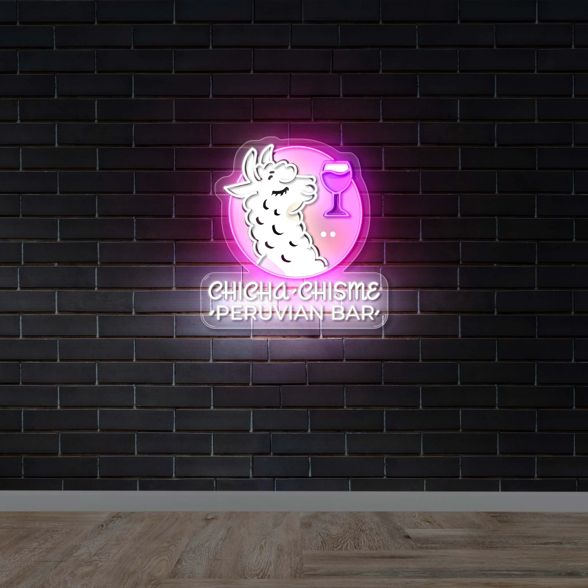CHICHA CHISME PERUVIAN BAR - Premium Neon Artwork