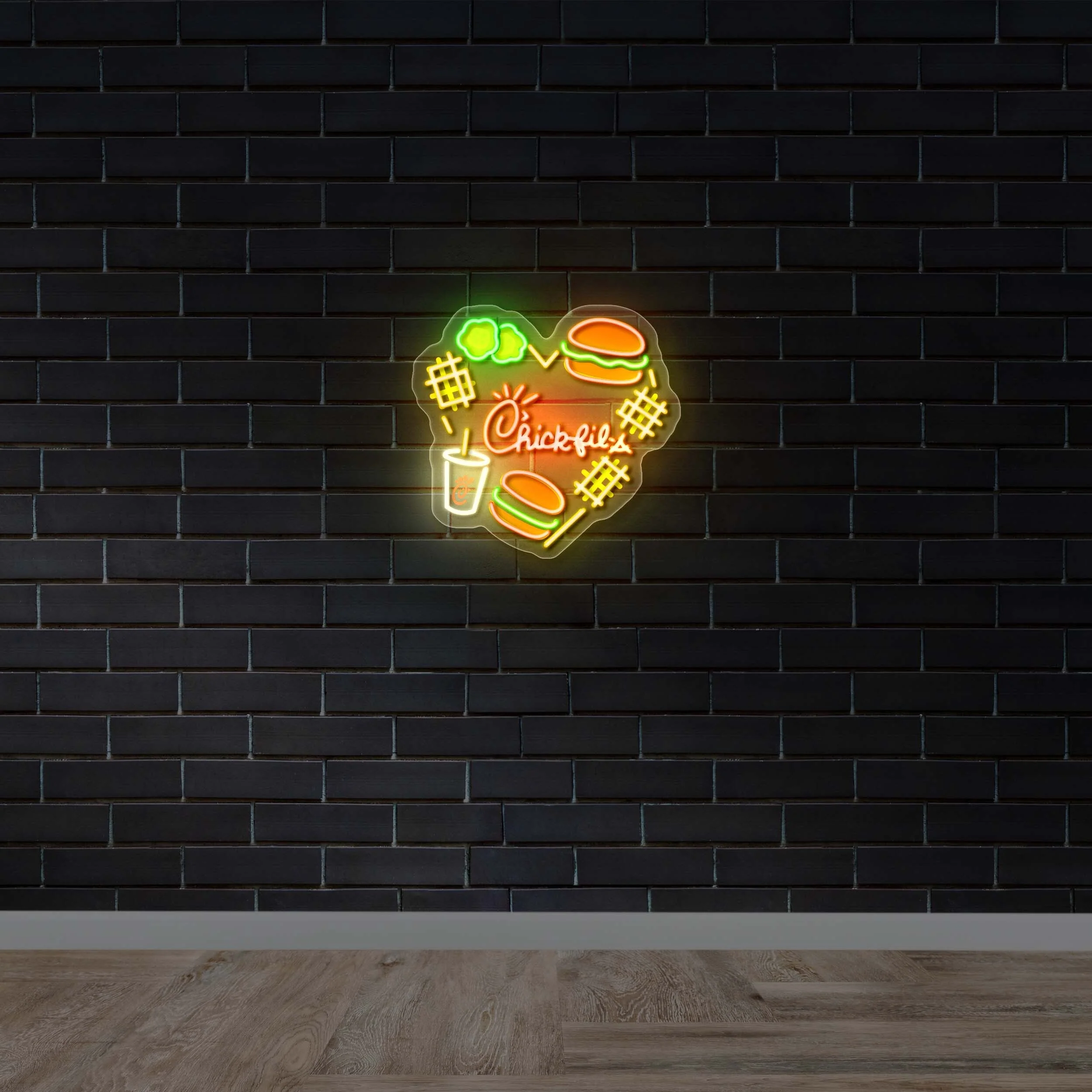 Chick-fil-A - Premium Neon Artwork
