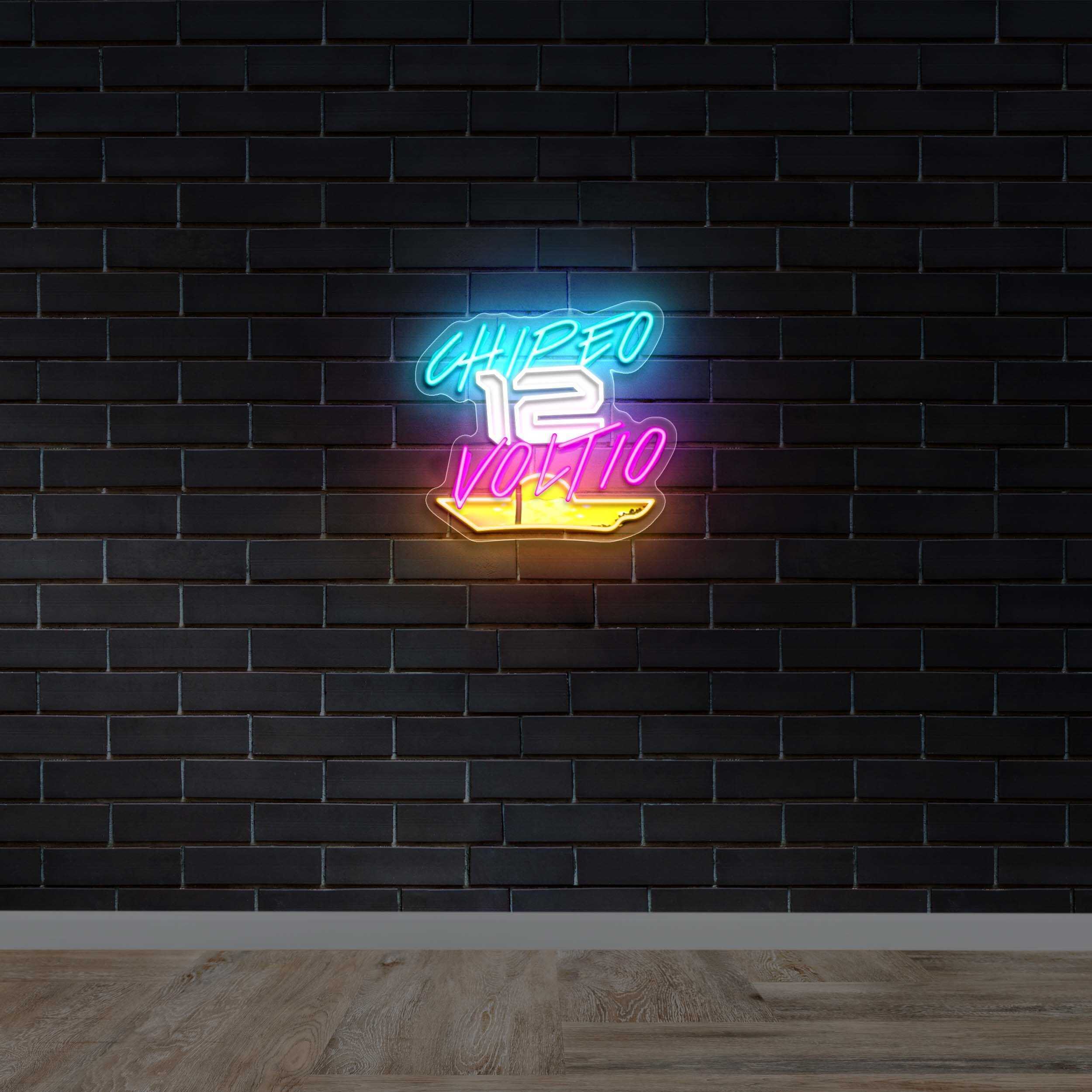 CHIPEO VOLTIO - Premium Neon Artwork