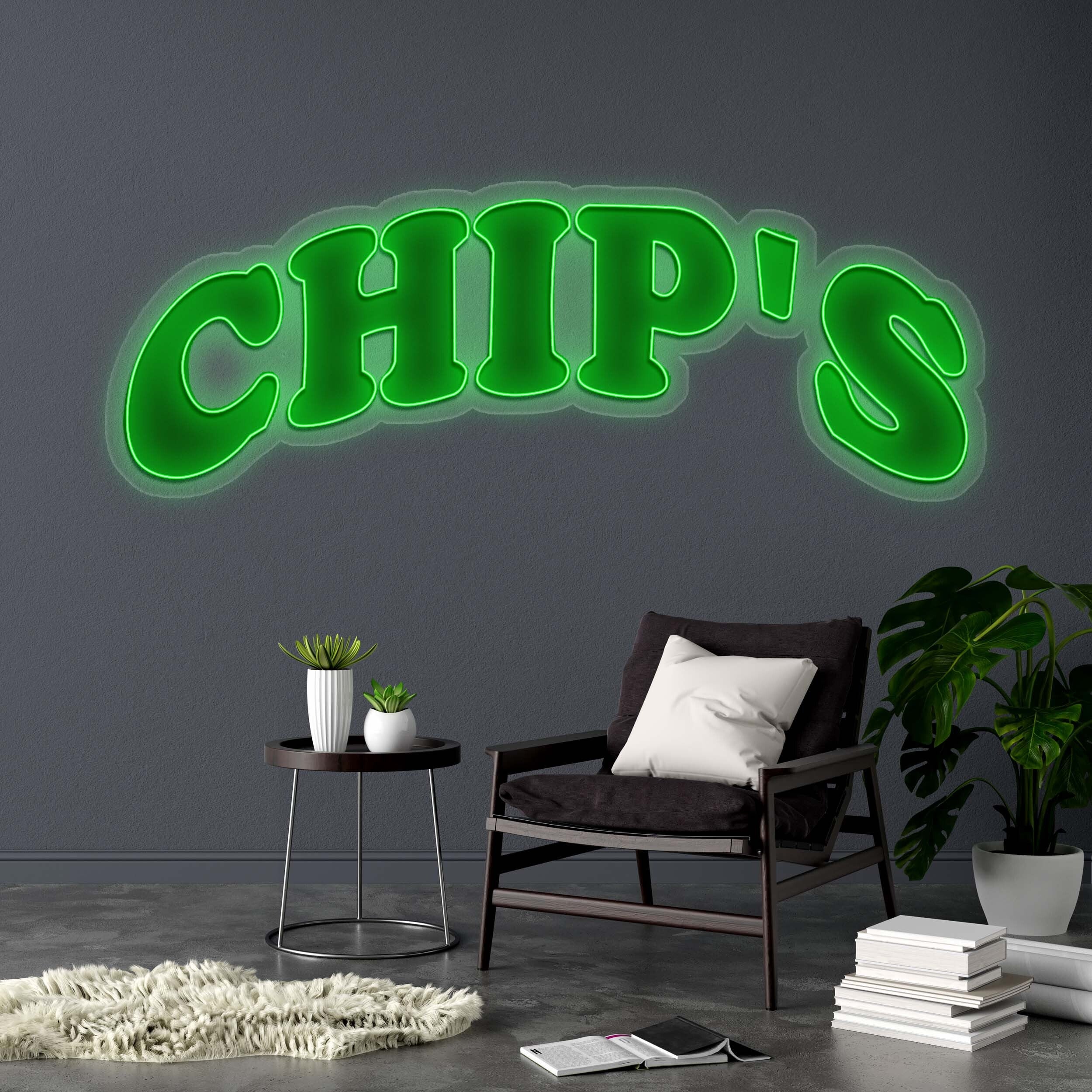 CHIP'S - Premium Neon Artwork