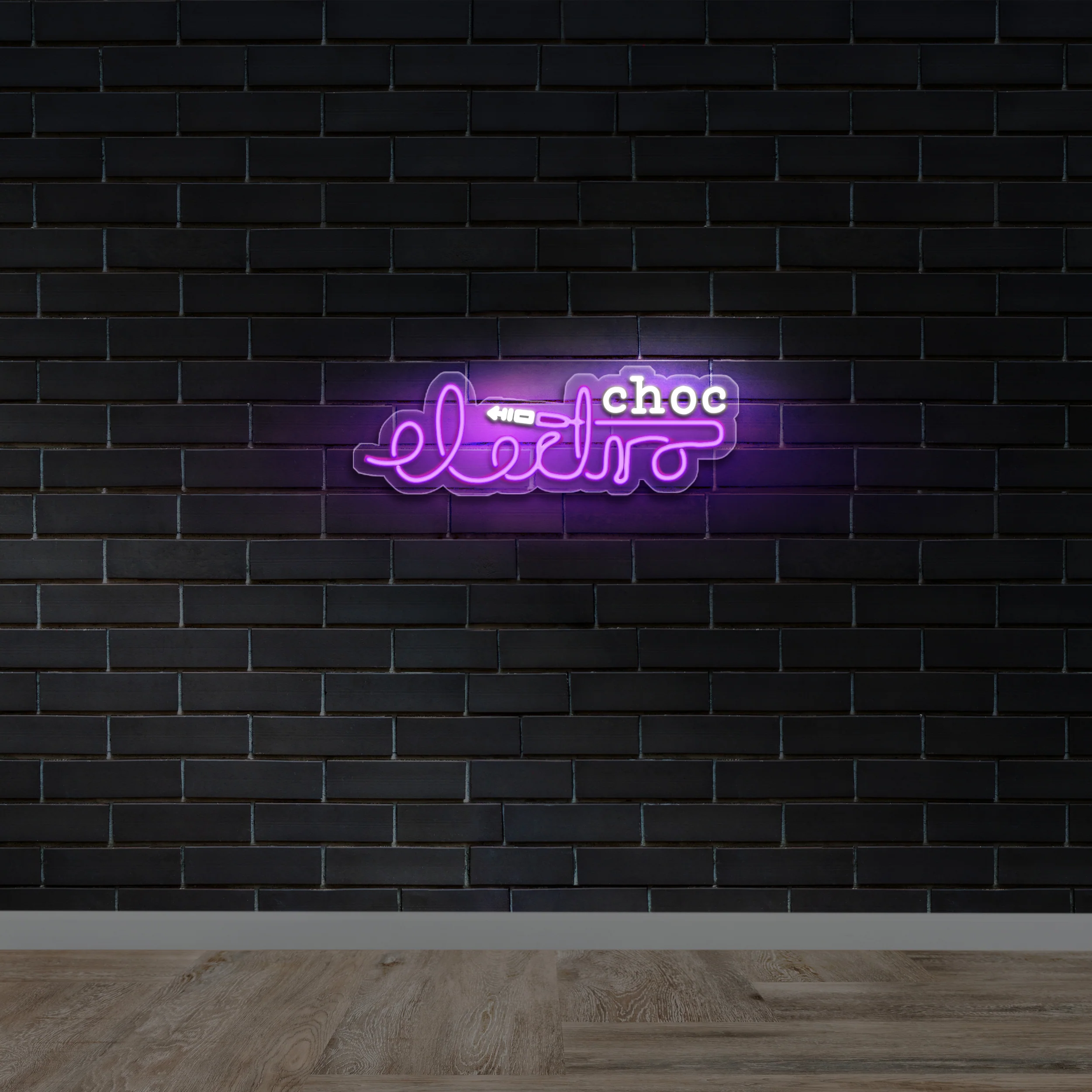 Choc Electro - Premium Neon Artwork
