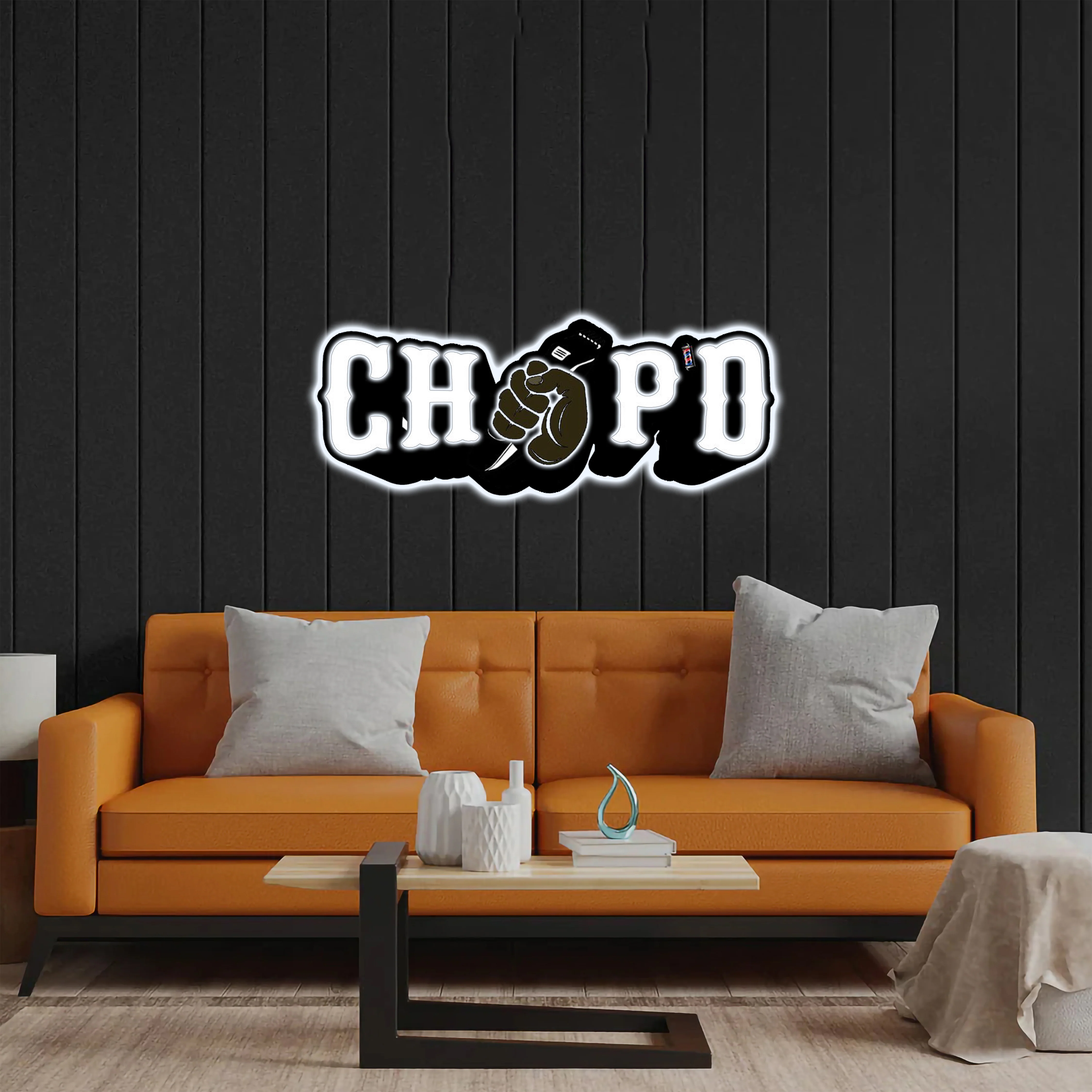 CHOPD - Premium Neon Artwork