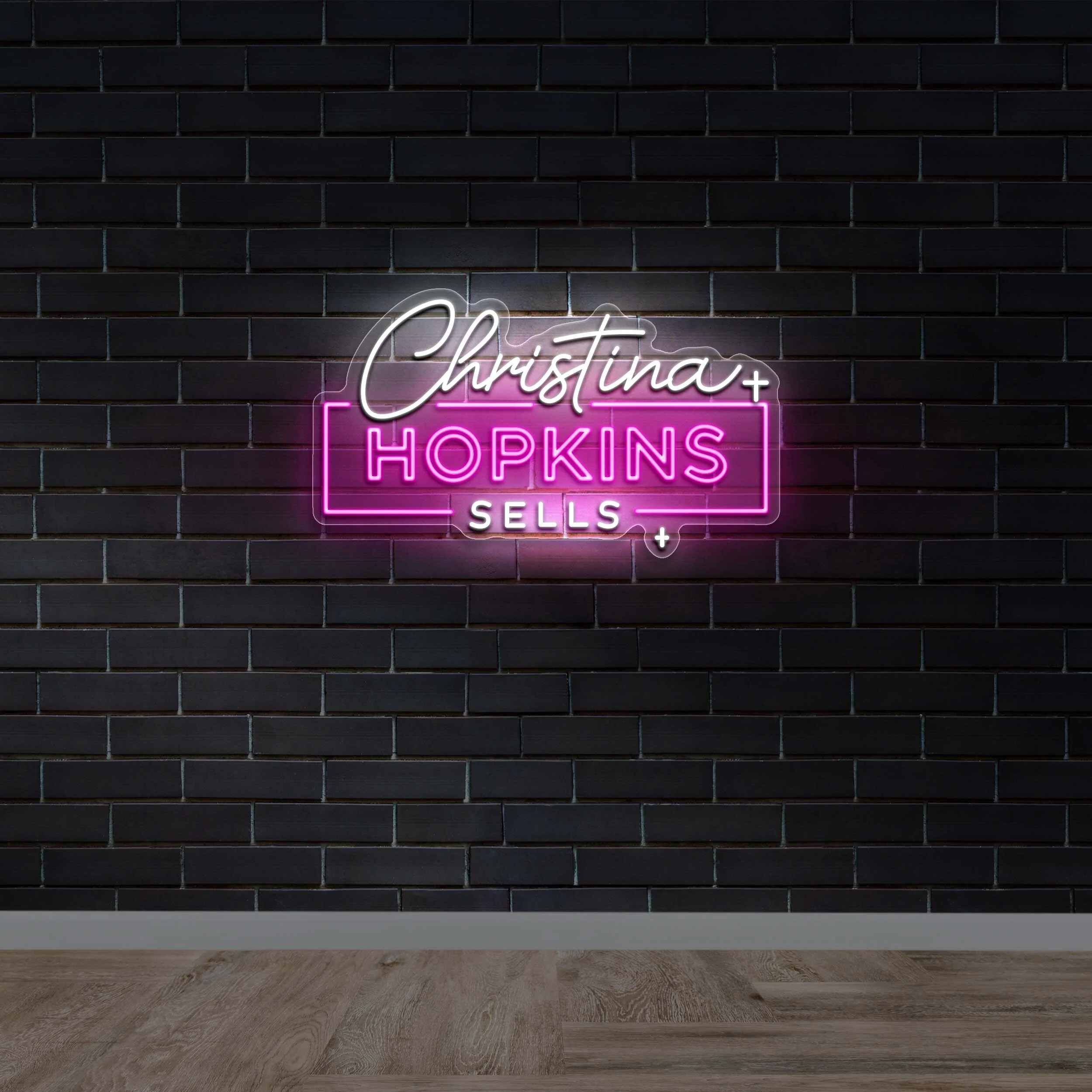 Christina Hopkins Sells - Premium Neon Artwork