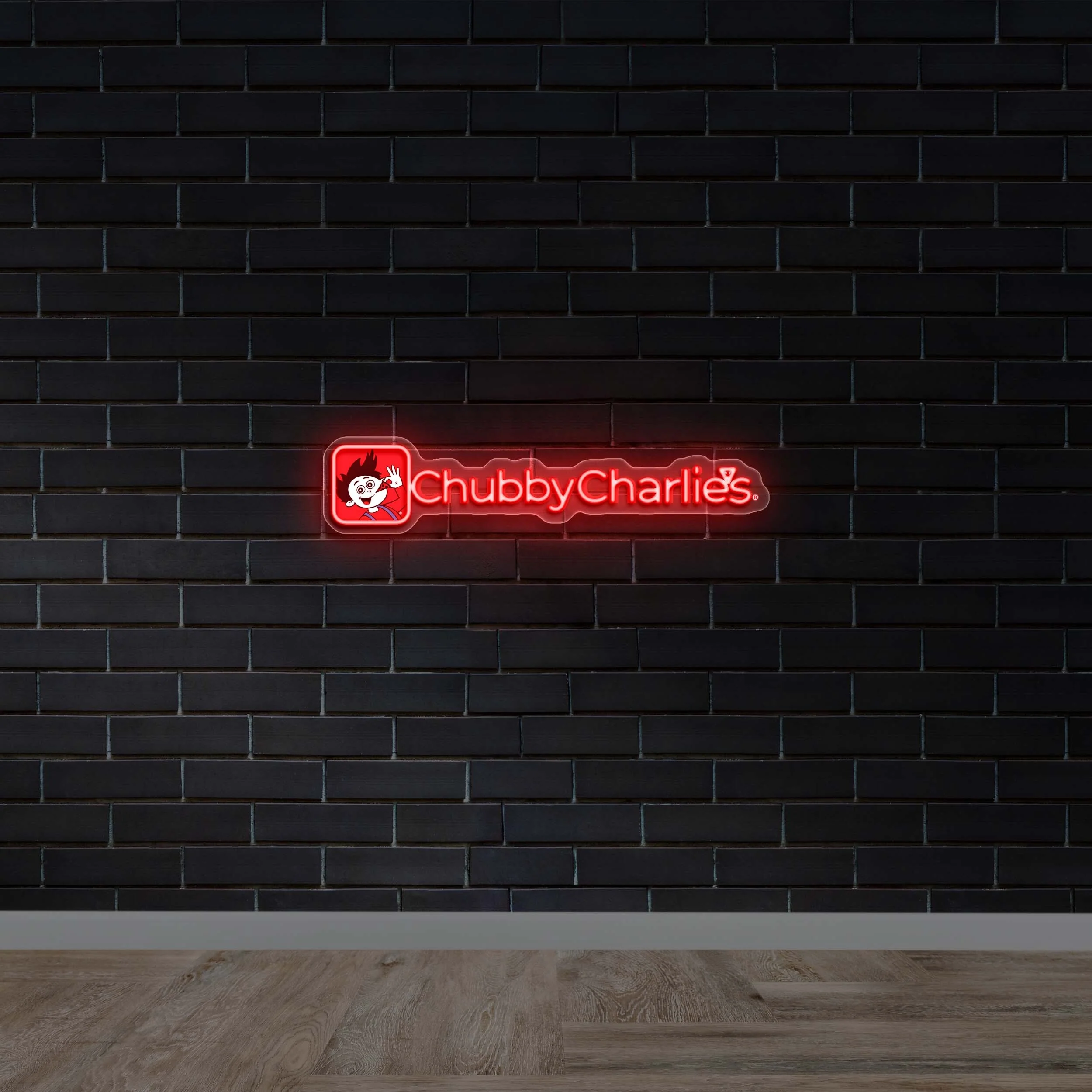 Chubby Charlies - Premium Neon Artwork