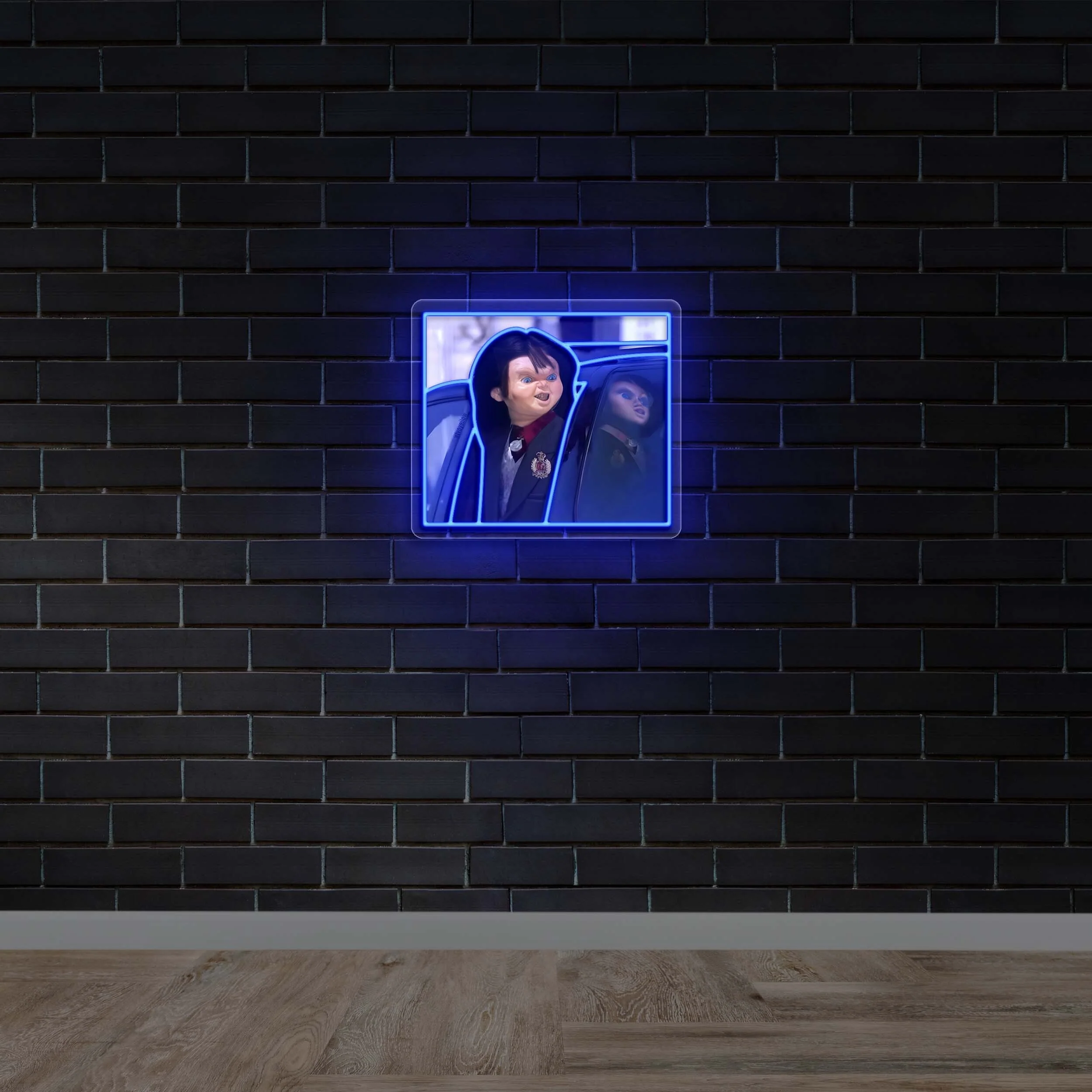 Chucky Inspired Doll - Premium Neon Artwork