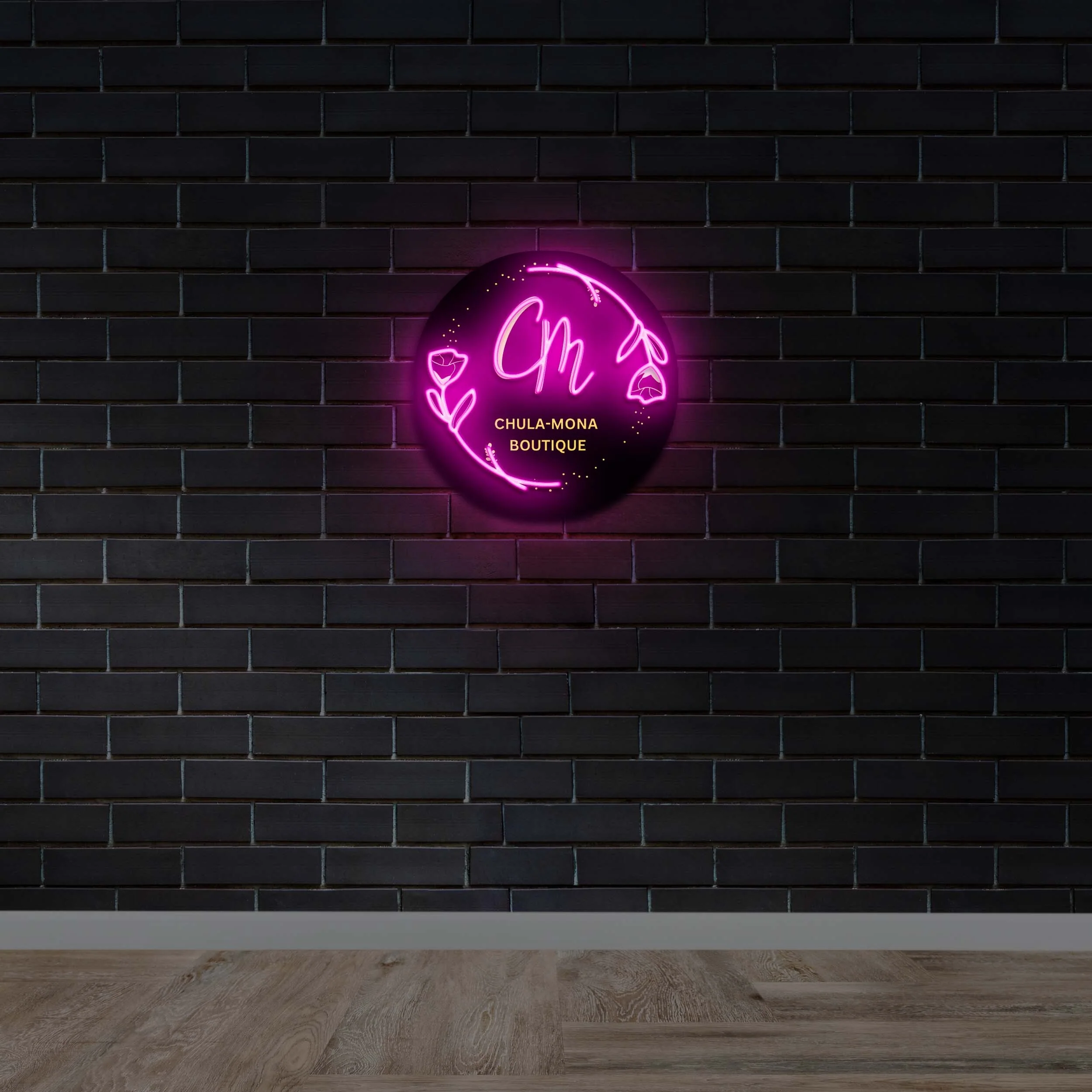 Chula-Mona Boutique - Premium Neon Artwork