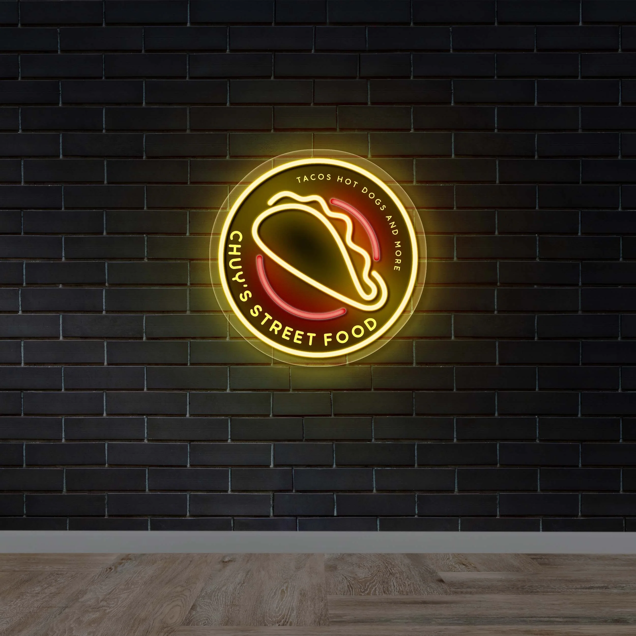 CHUY’S STREET FOOD - Premium Neon Artwork