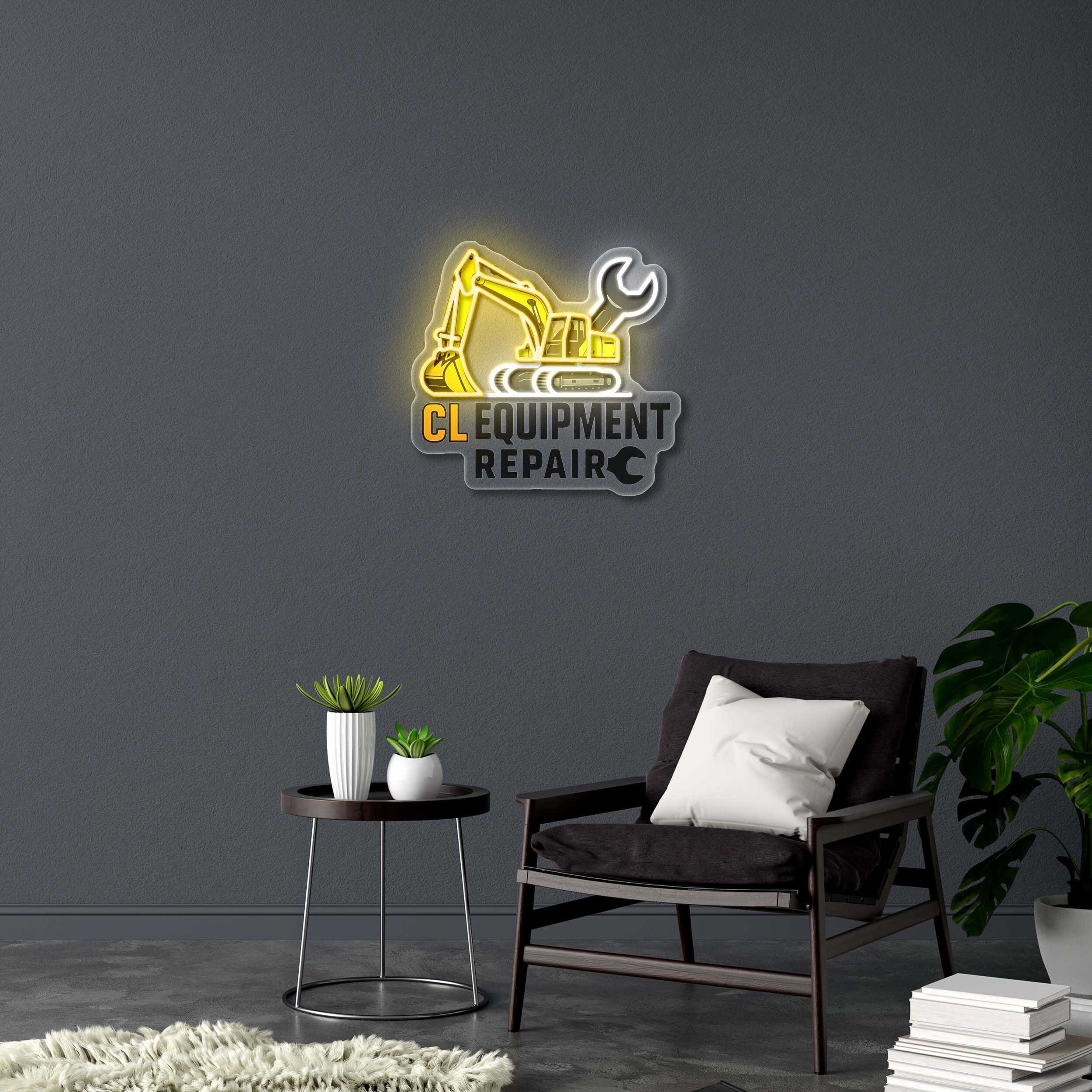 CL Equipment Repair - Premium Neon Artwork