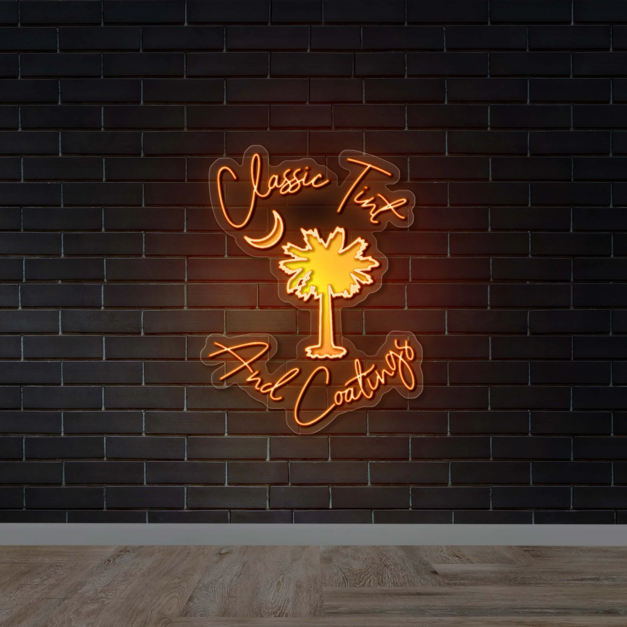 Classic Tint And Coatings - Premium Neon Artwork