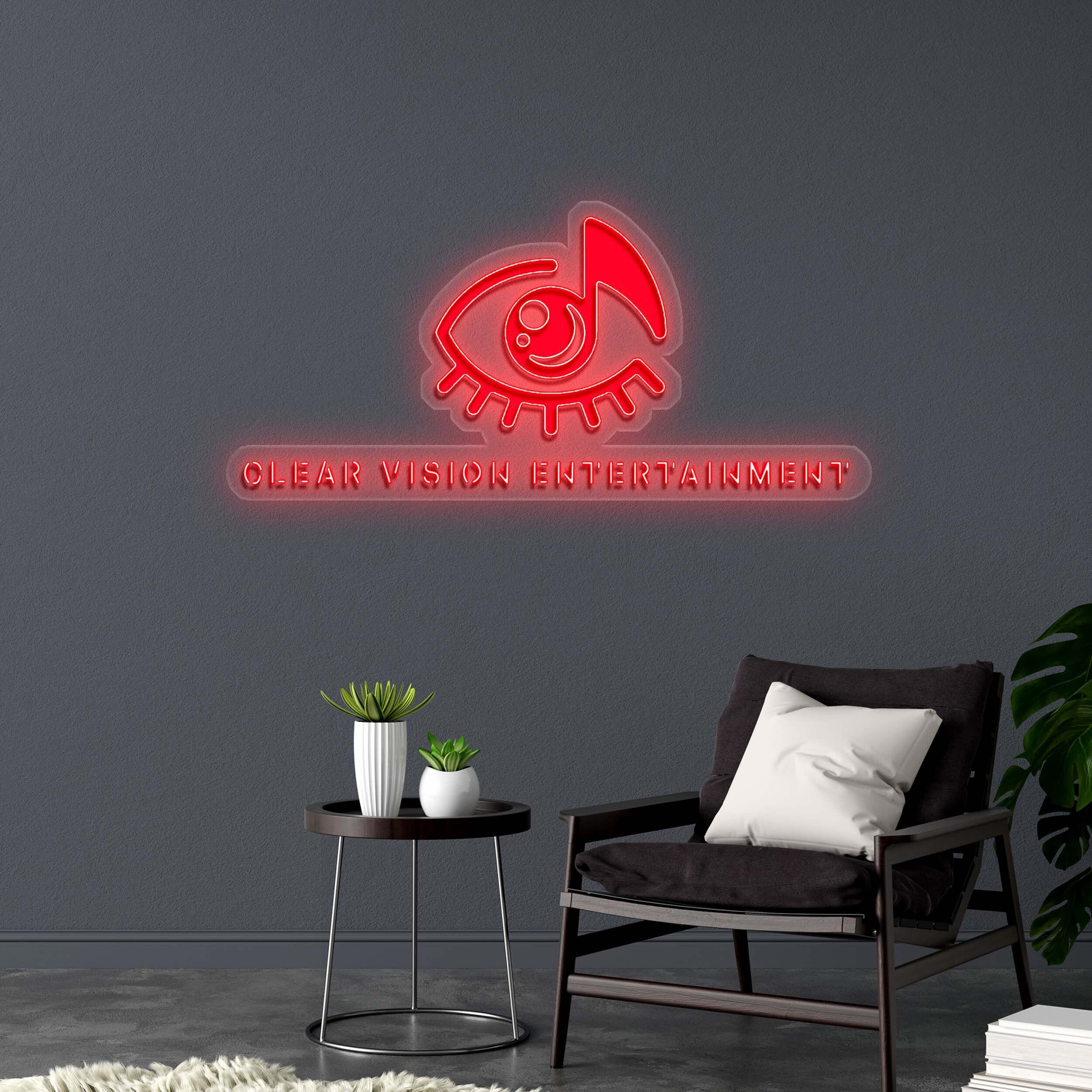 CLEAR VISION ENTERTAINMENT - Premium Neon Artwork