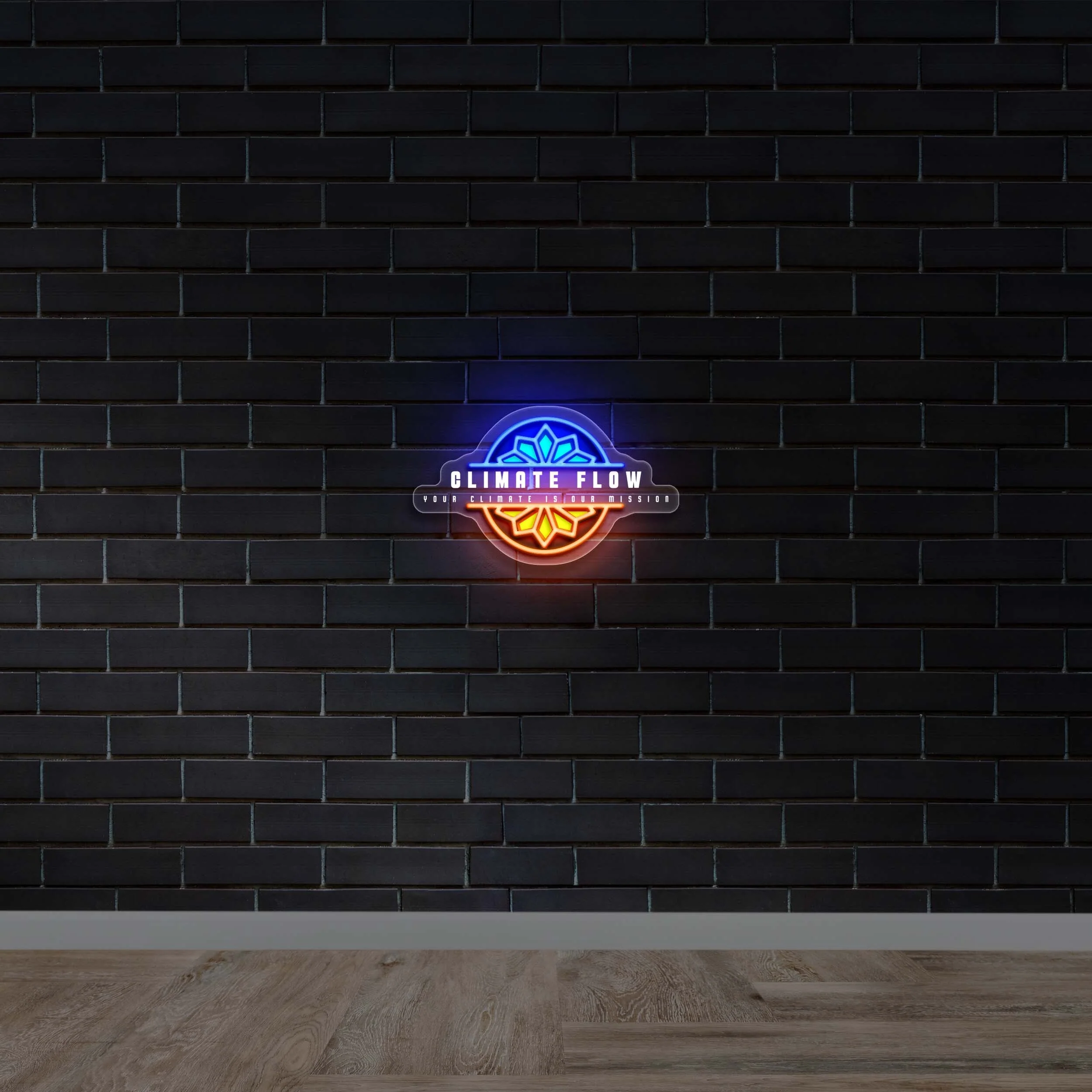 Climate Flow - Premium Neon Artwork