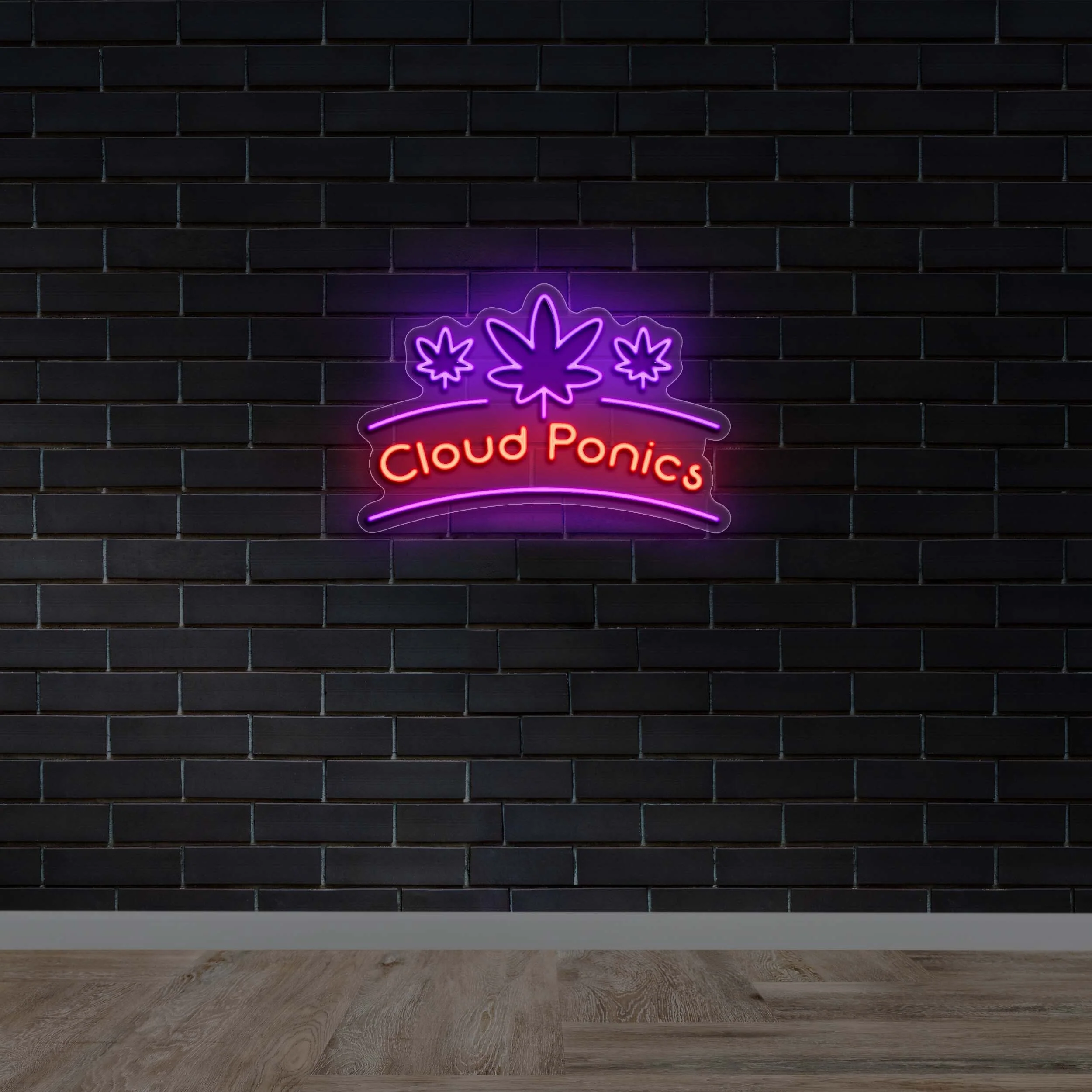 Cloud Ponics - Premium Neon Artwork - Image 2