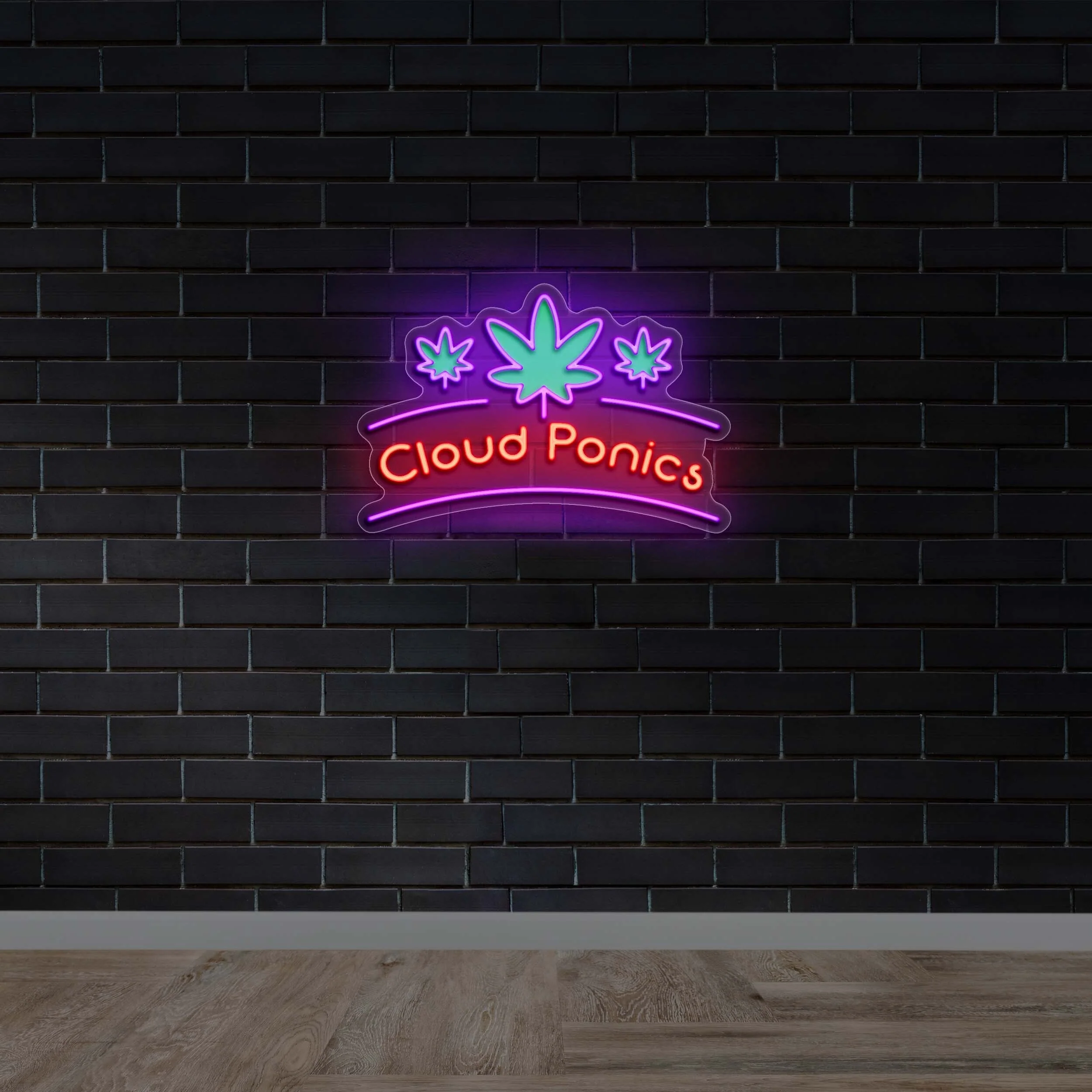 Cloud Ponics - Premium Neon Artwork - Image 3