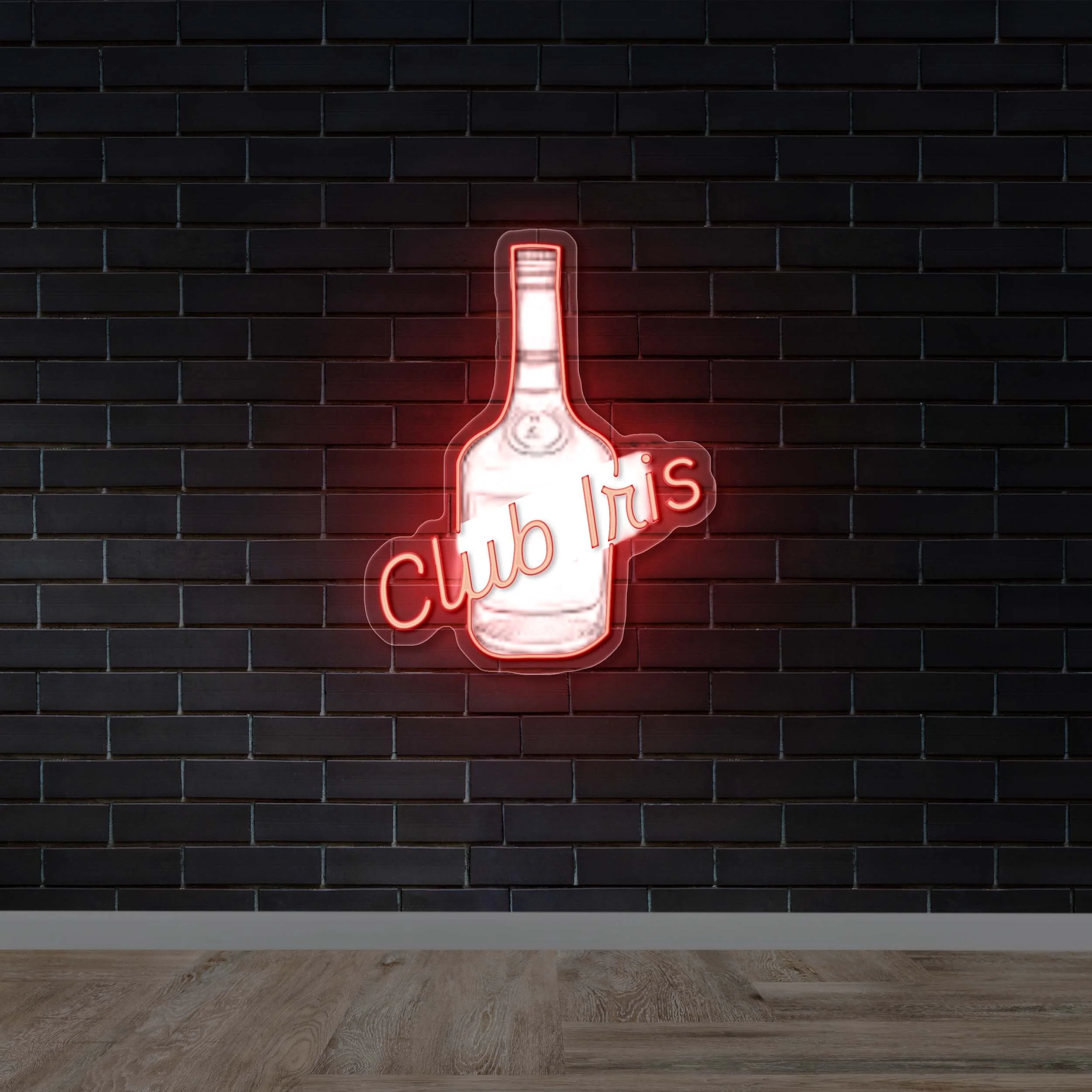 CLUB IRIS - Premium Neon Artwork