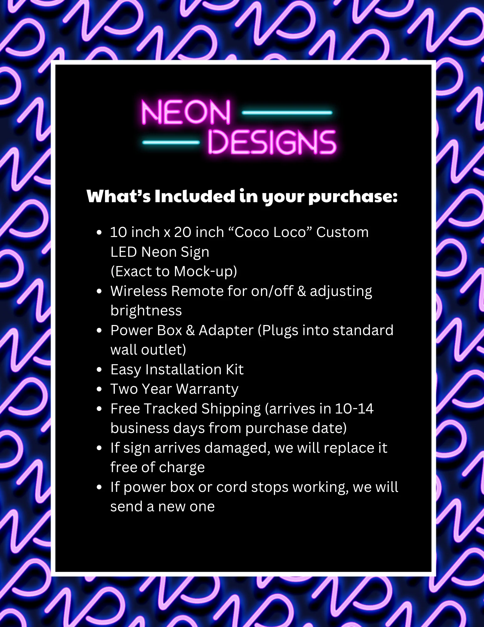 Coco Loco - Premium Neon Artwork - Image 2