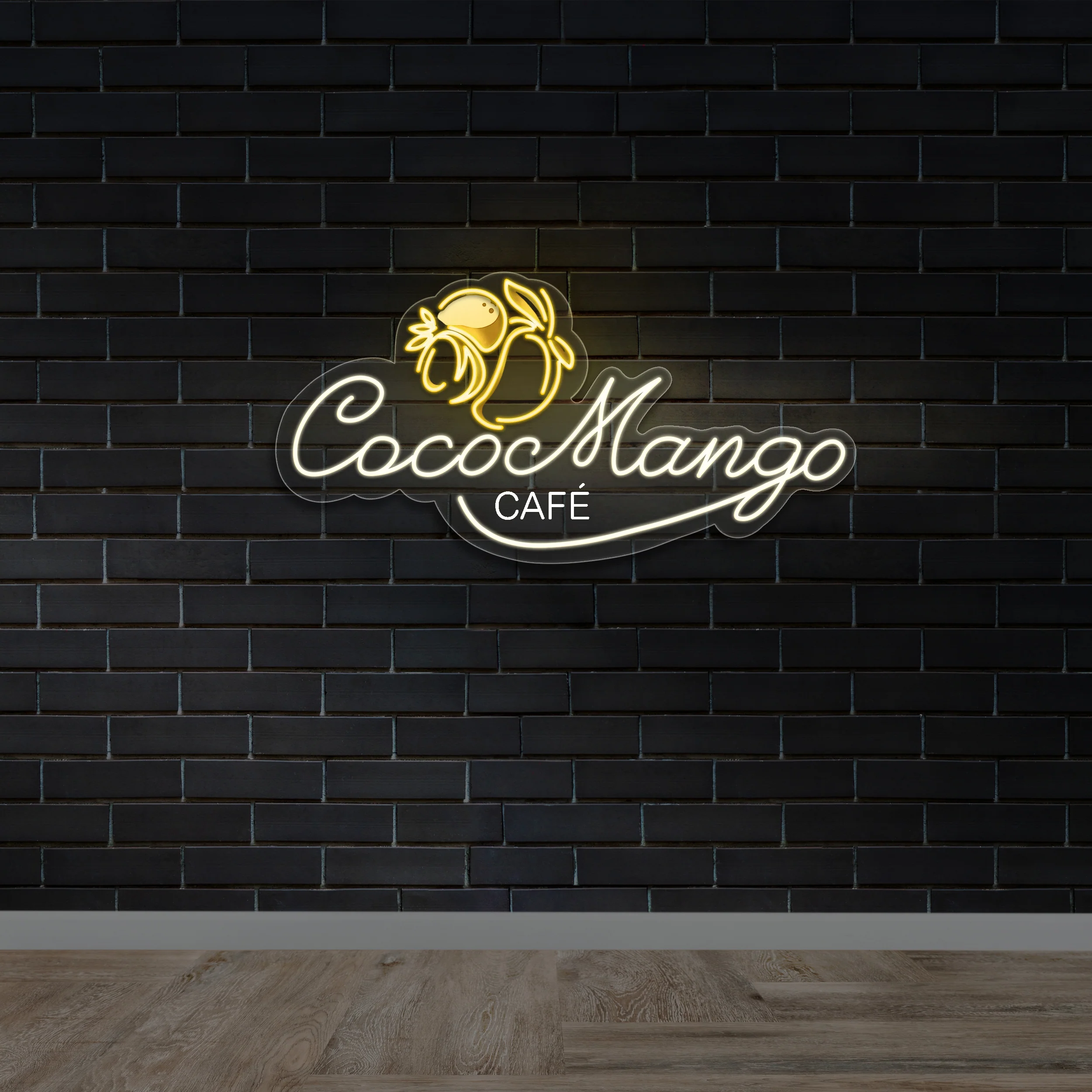Coco Mango Cafe - Premium Neon Artwork