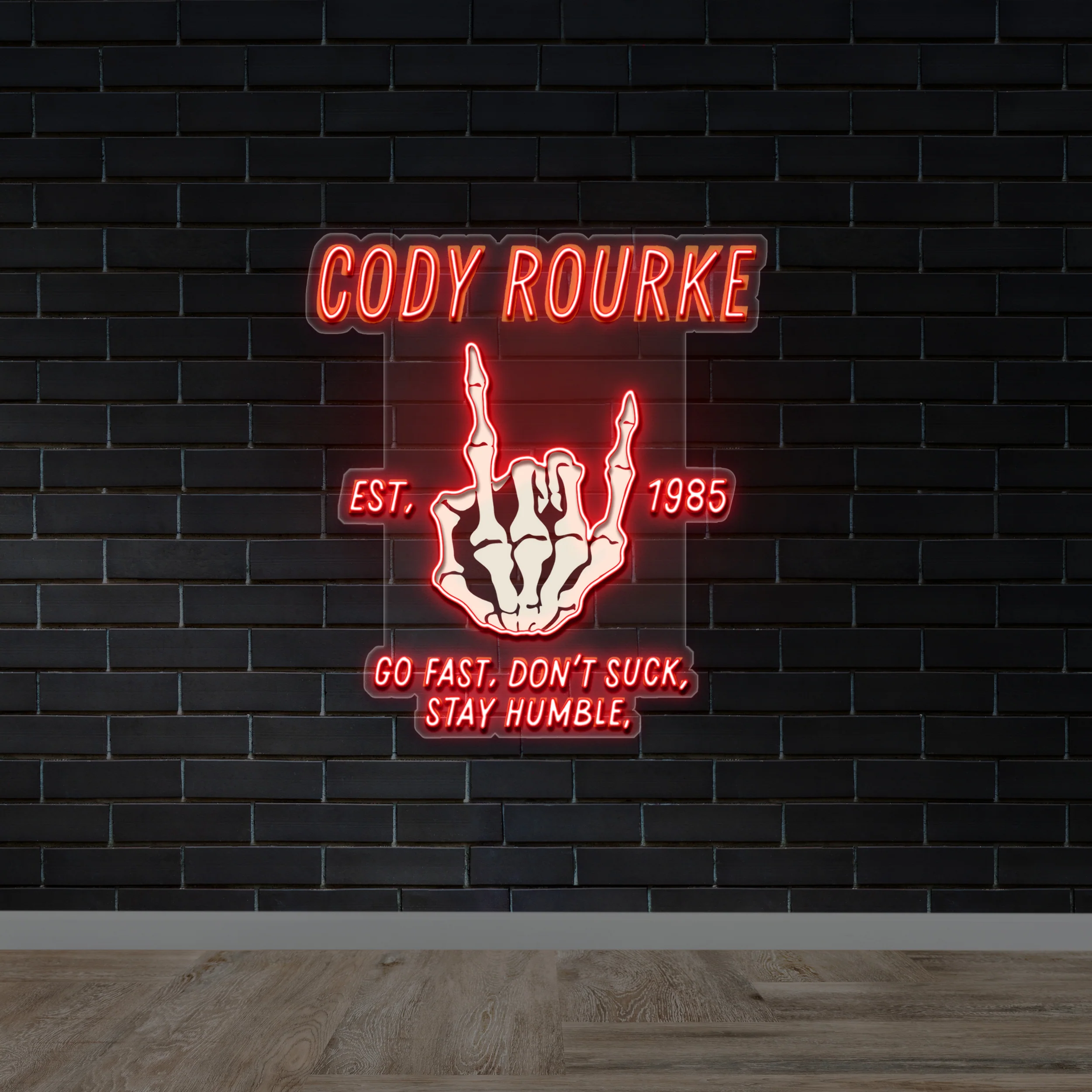 CODY ROURKE - Premium Neon Artwork