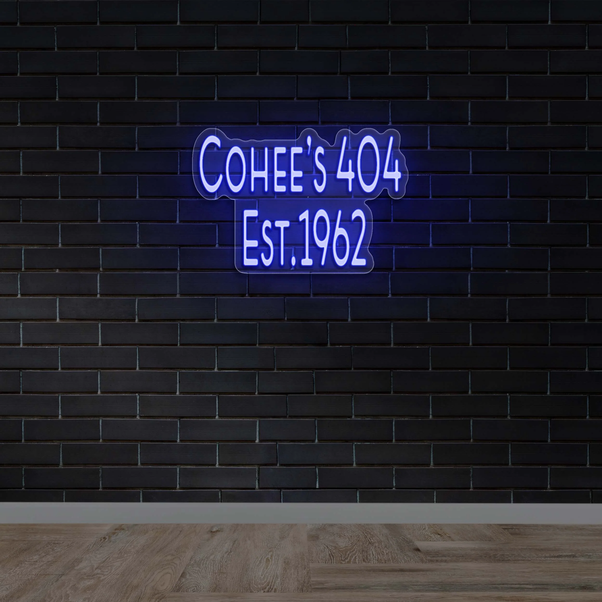 Cohee’s 404 Est.1962 | 2nd version - Premium Neon Artwork