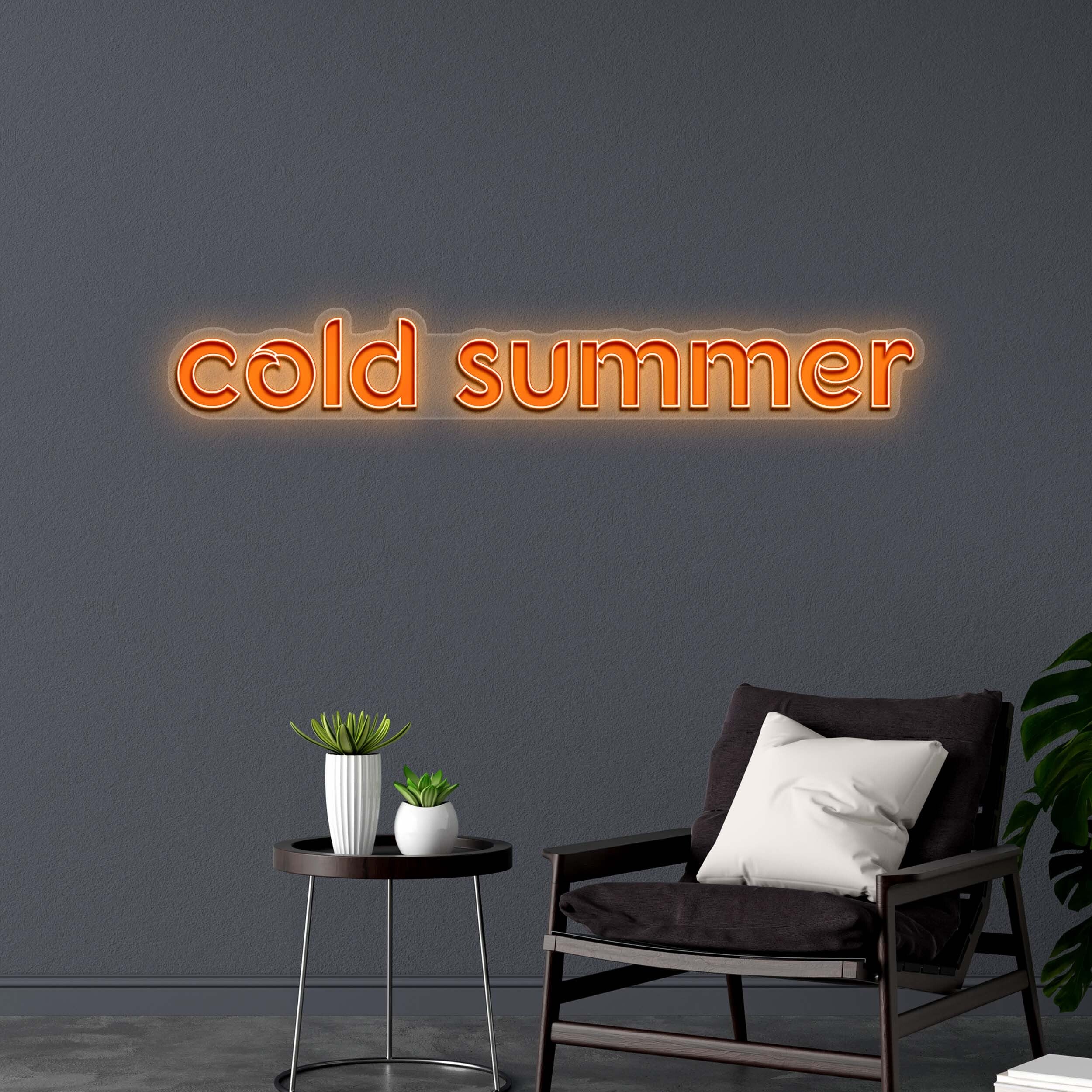 cold summer - Premium Neon Artwork