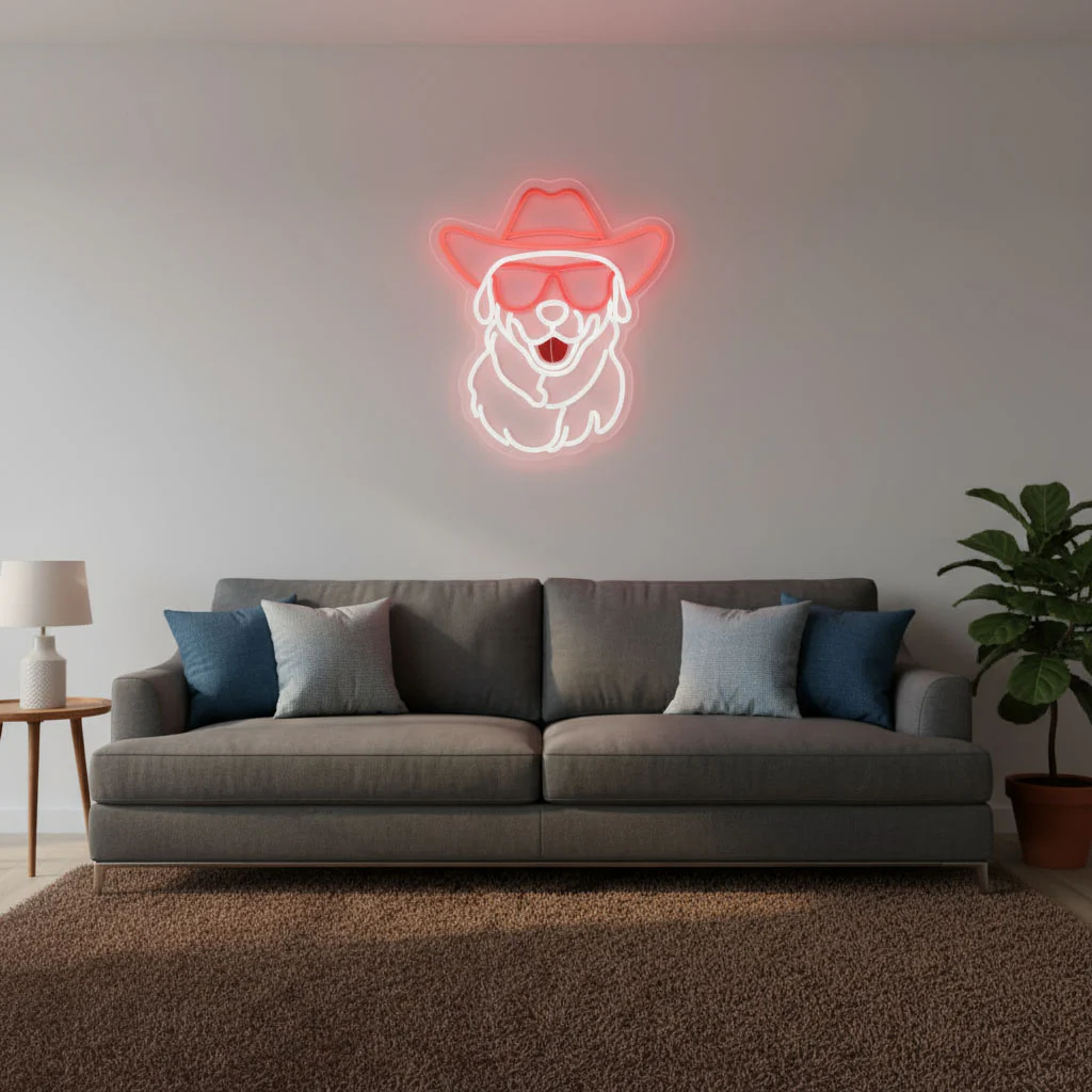 Cool Dog Home Decor LED Neon Sign - Image 3