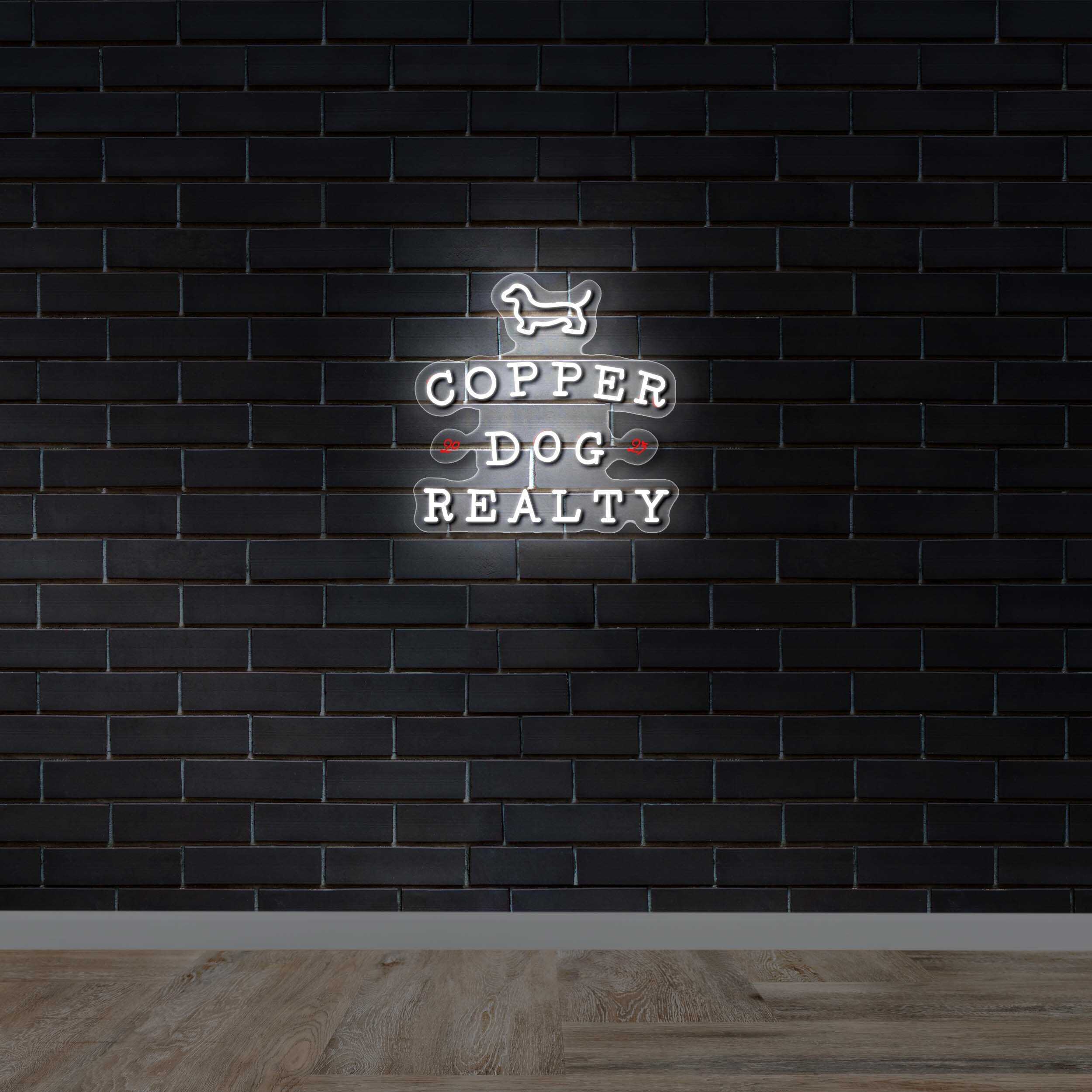 COPPER DOG REALTY - Premium Neon Artwork