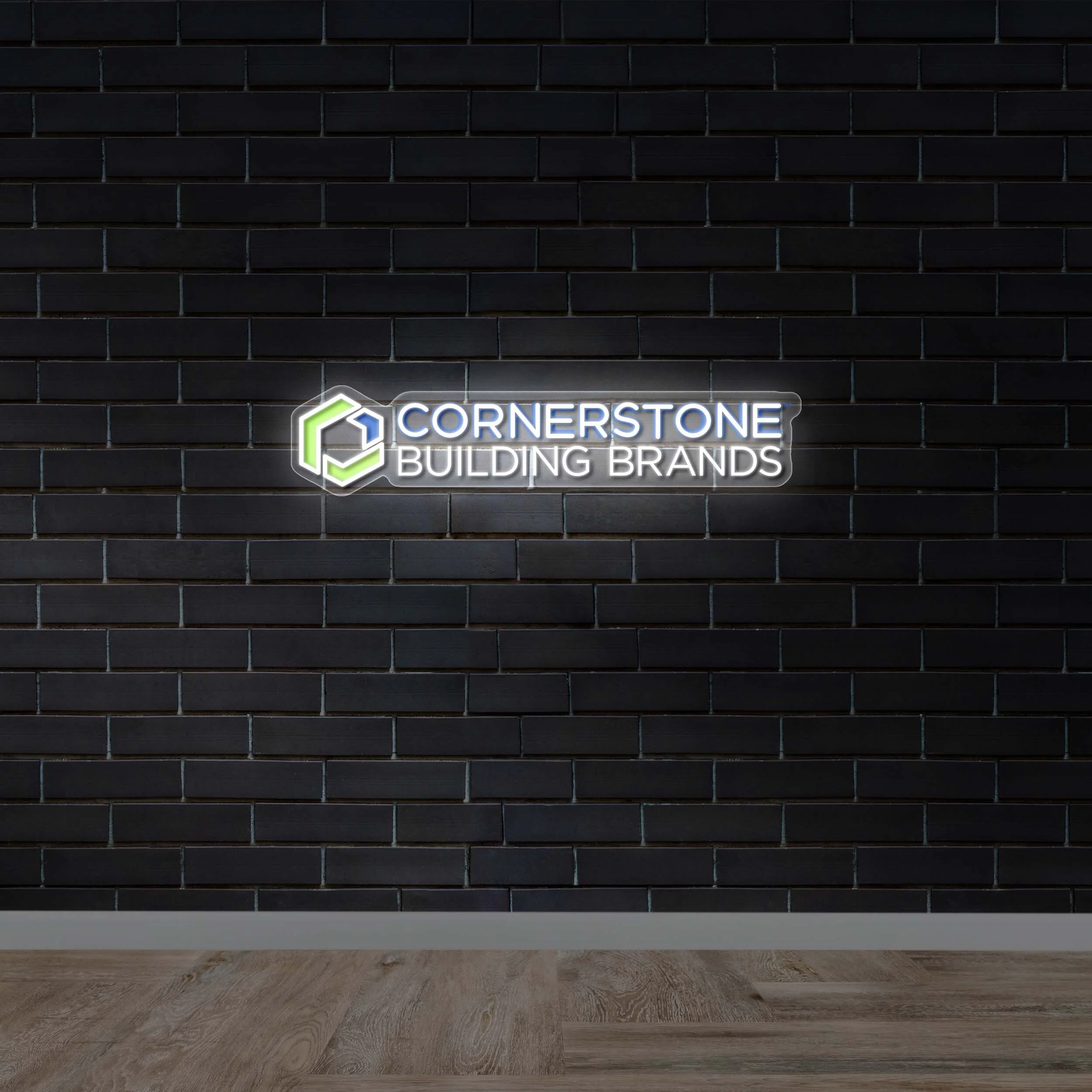 Cornerstone Building Brands - Premium Neon Artwork