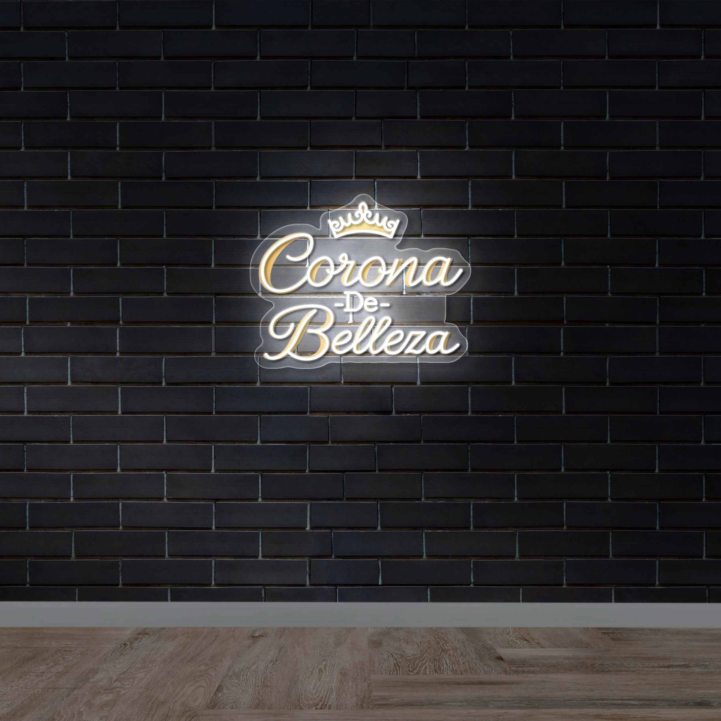 CORONA DE BELLEZA - Premium Neon Artwork