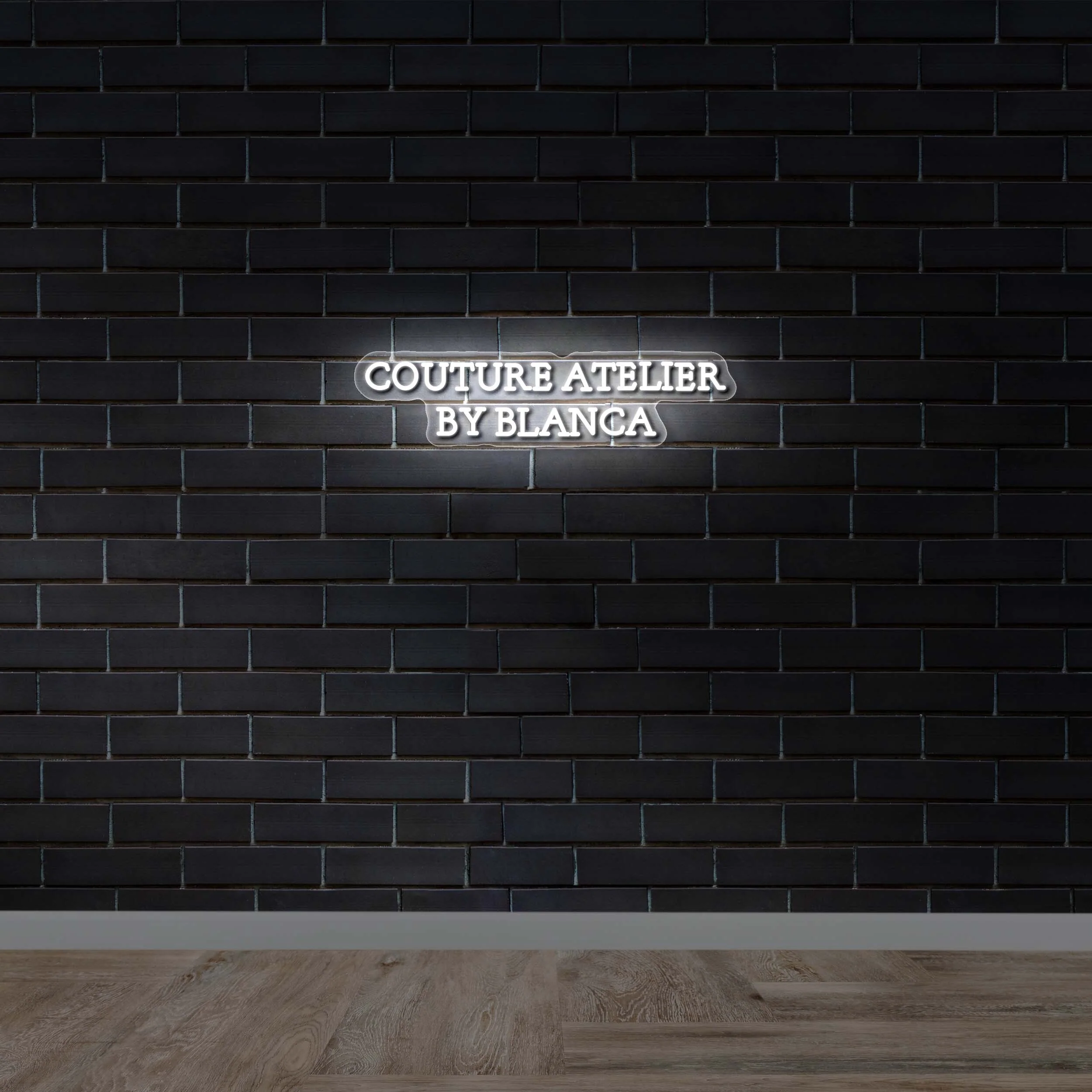 Couture Atelier By Blanca | Text Only - Premium Neon Artwork