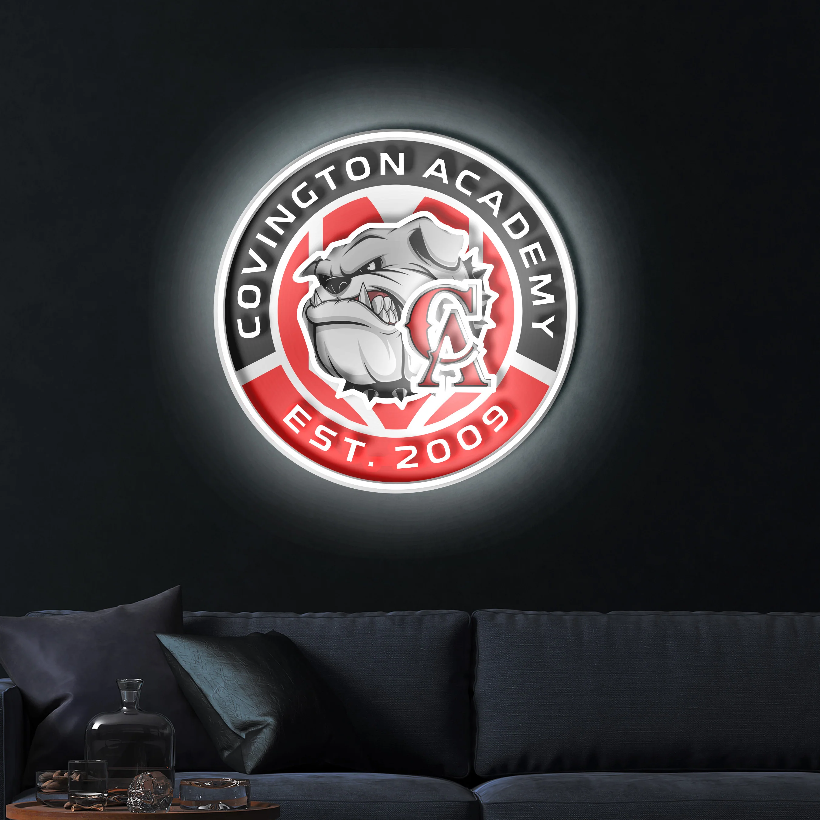Covington Academy – Premium Neon Artwork