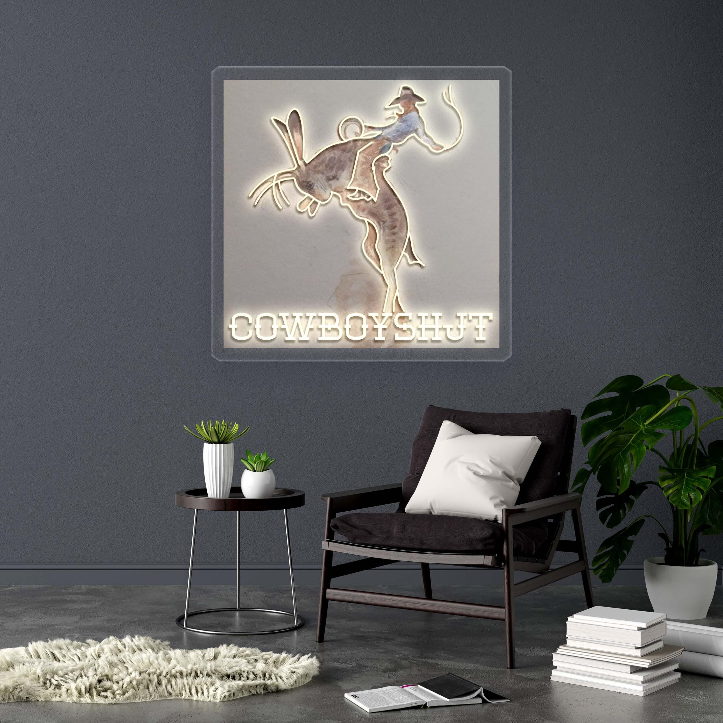 COWBOYSHJT - Premium Neon Artwork