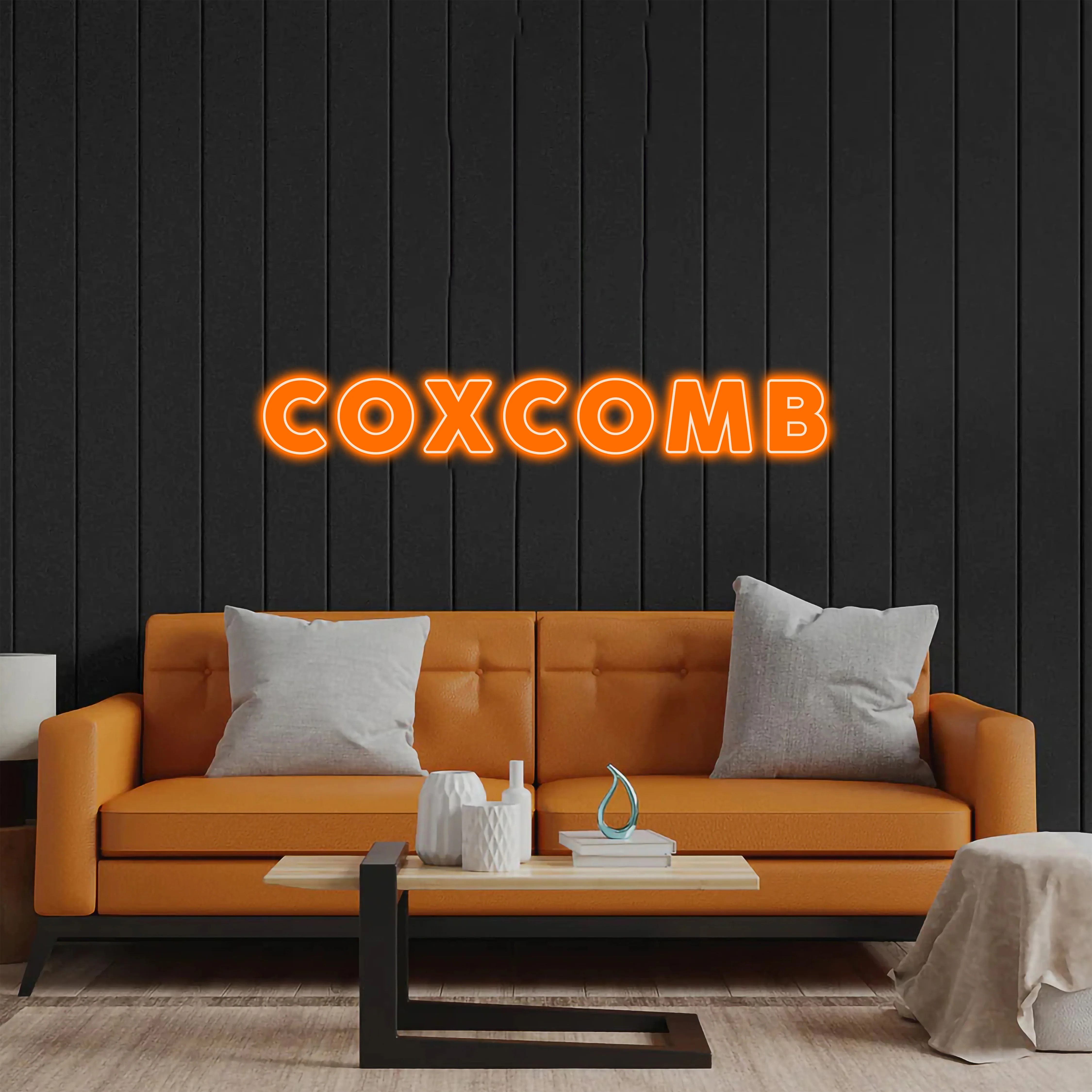 COXCOMB - Premium Neon Artwork