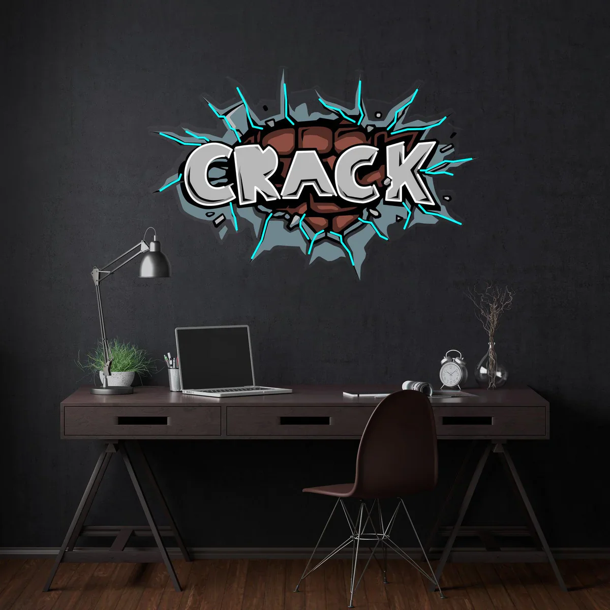 CRACK - Premium Neon Artwork - Image 2