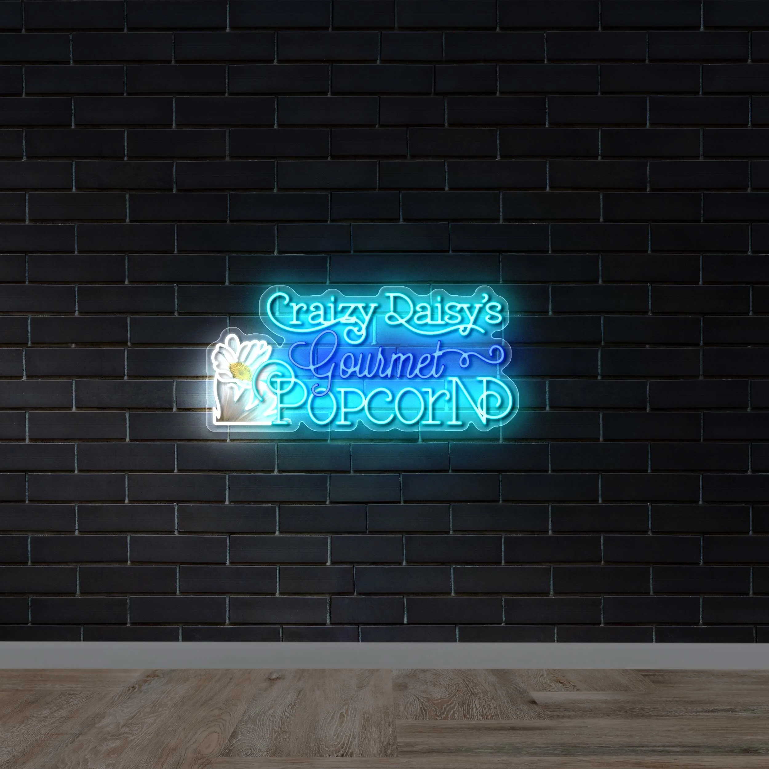 Craizy Daisy's - Premium Neon Artwork