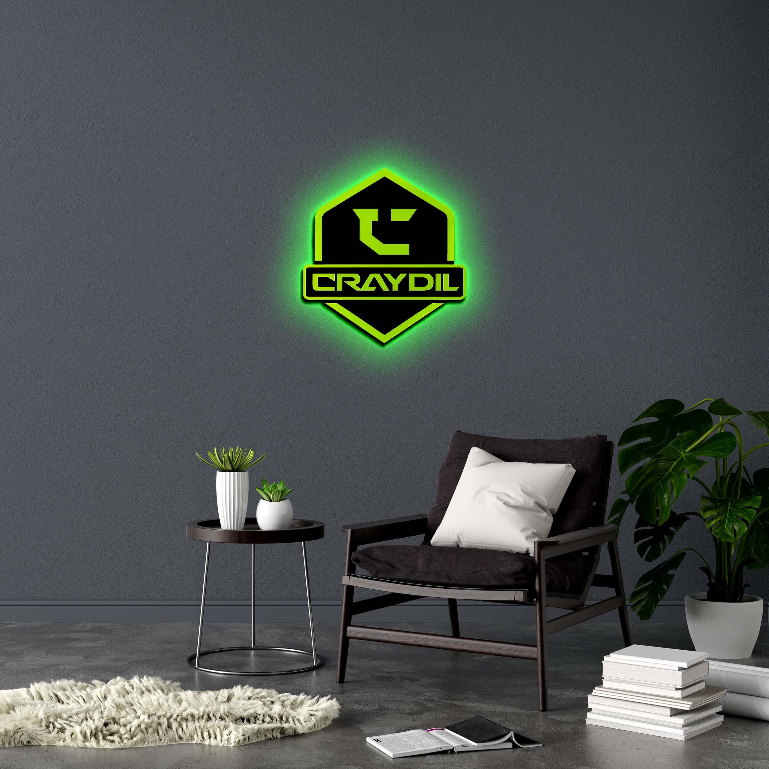 CRAY DIL - Premium Neon Artwork