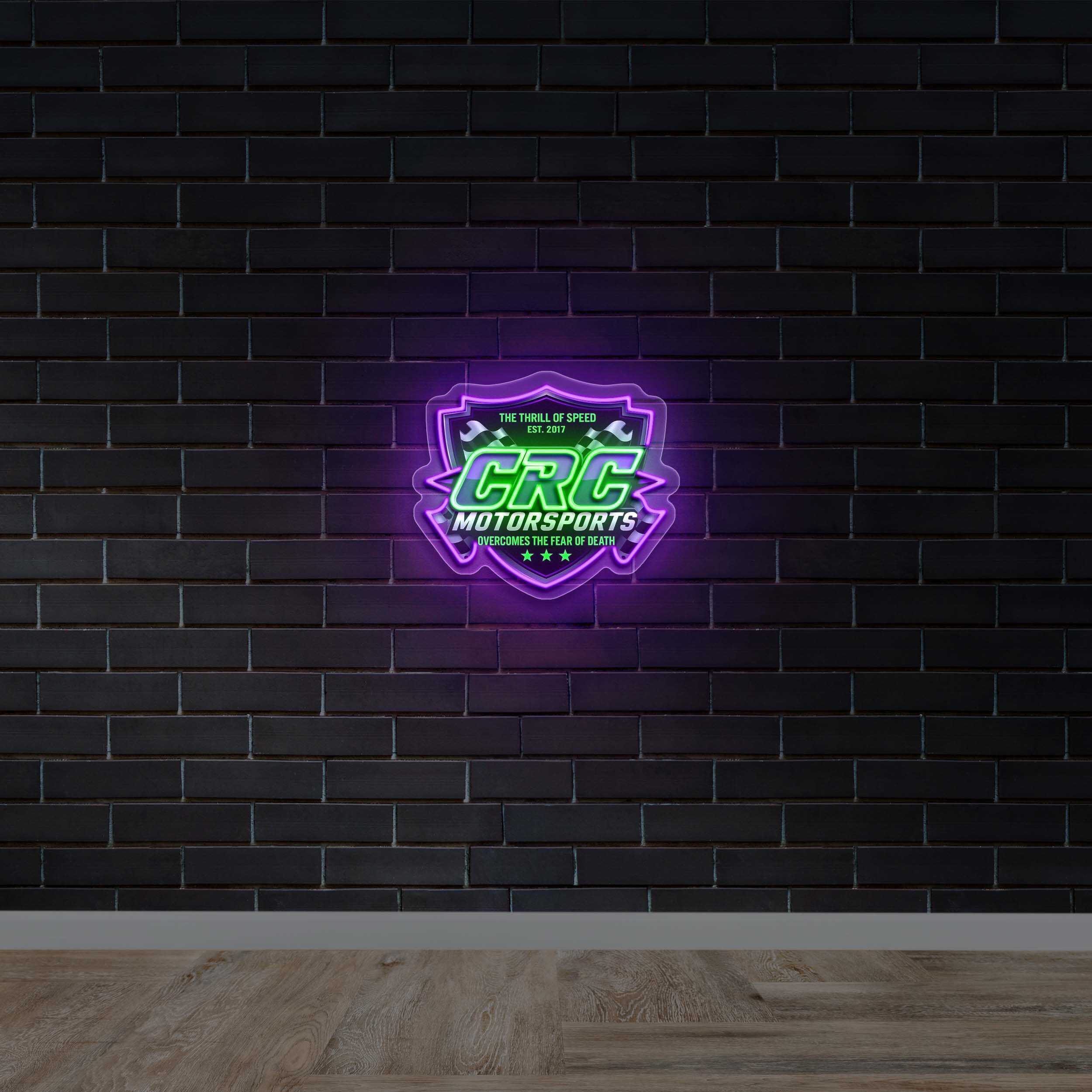 CRC Motorsports - Premium Neon Artwork