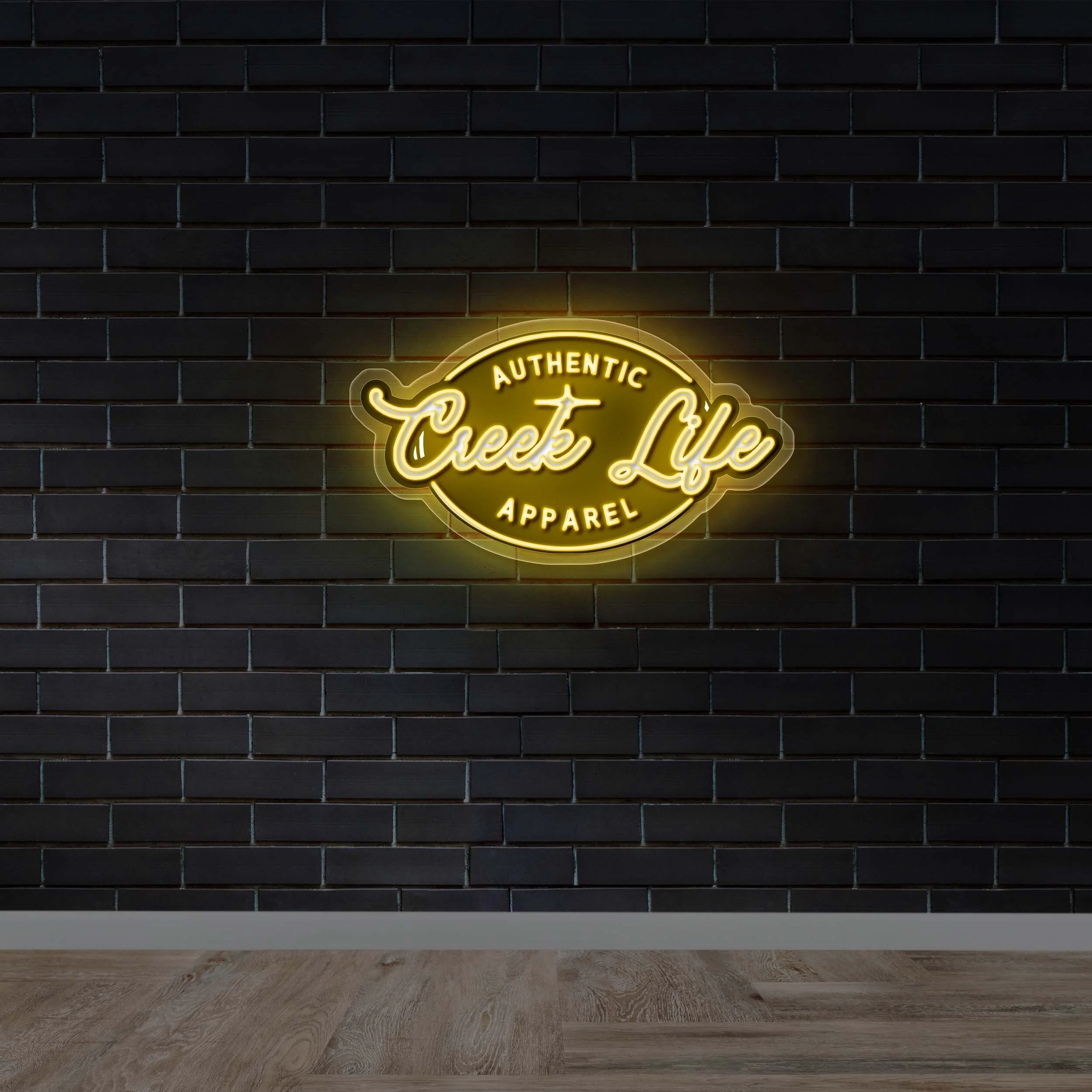 Creek Life - Premium Neon Artwork