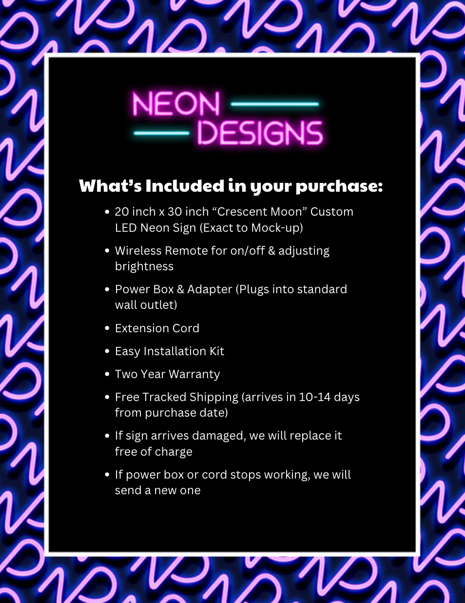Crescent Moon - Premium Neon Artwork - Image 2
