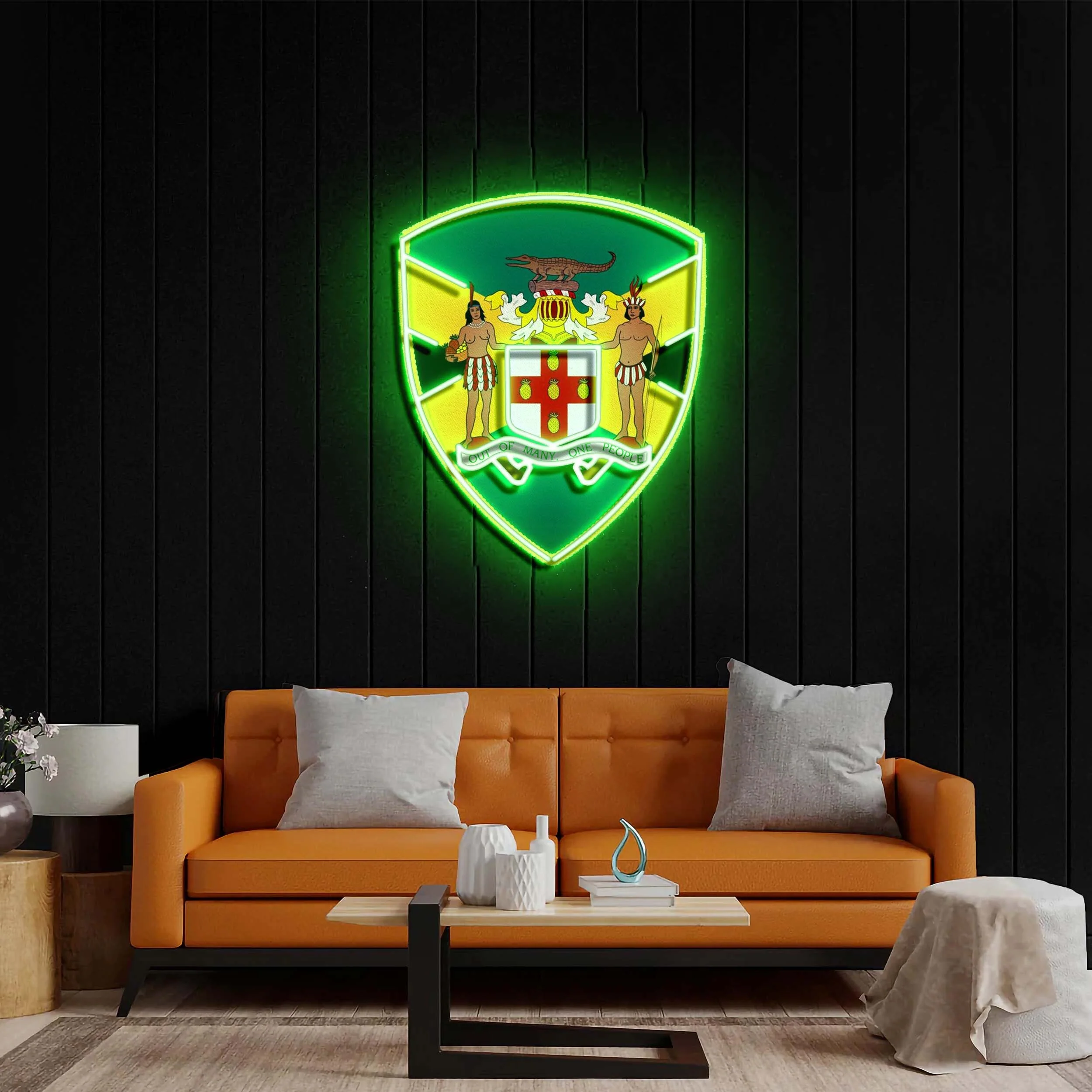 Crest - Premium Neon Artwork