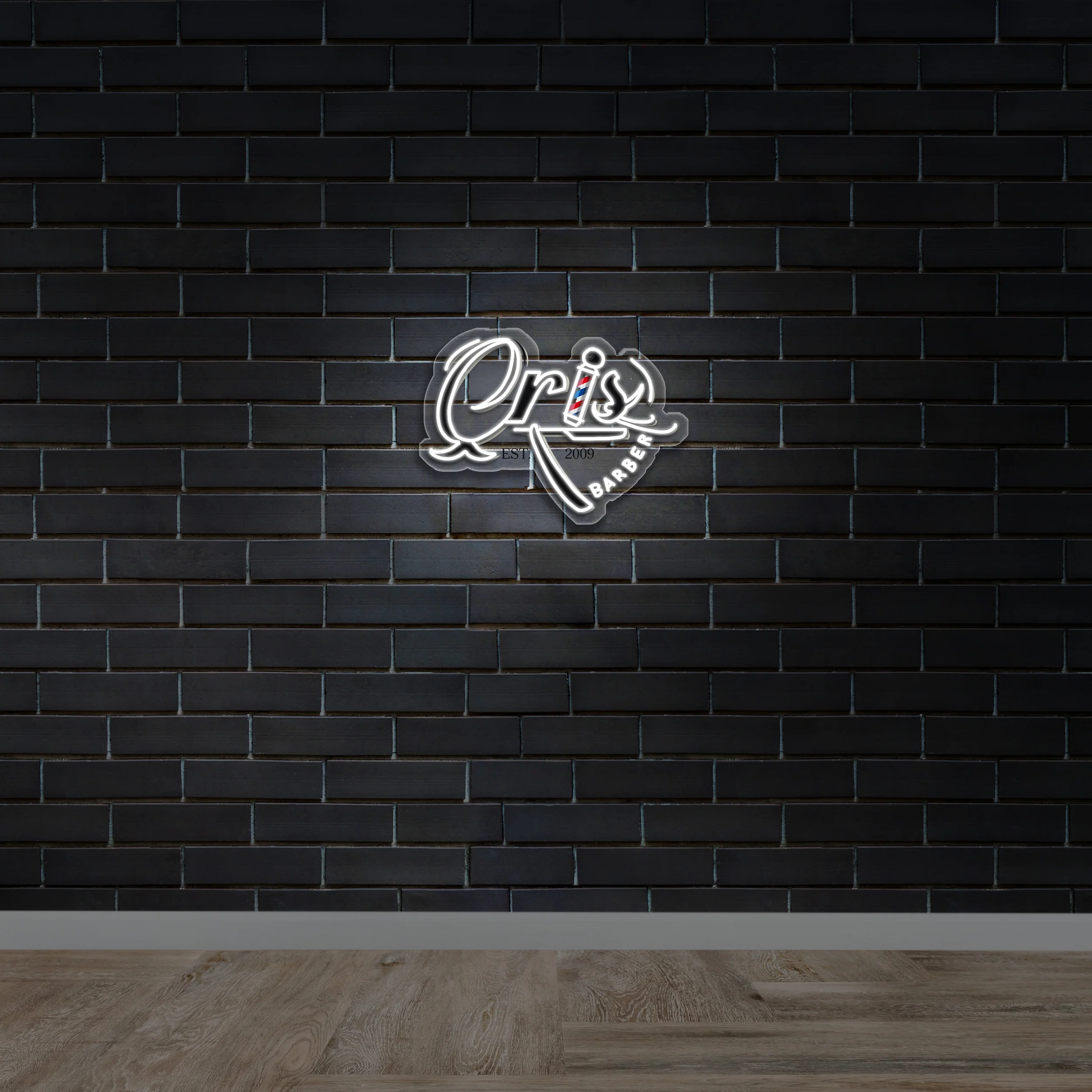 CRIS BARBER - Premium Neon Artwork