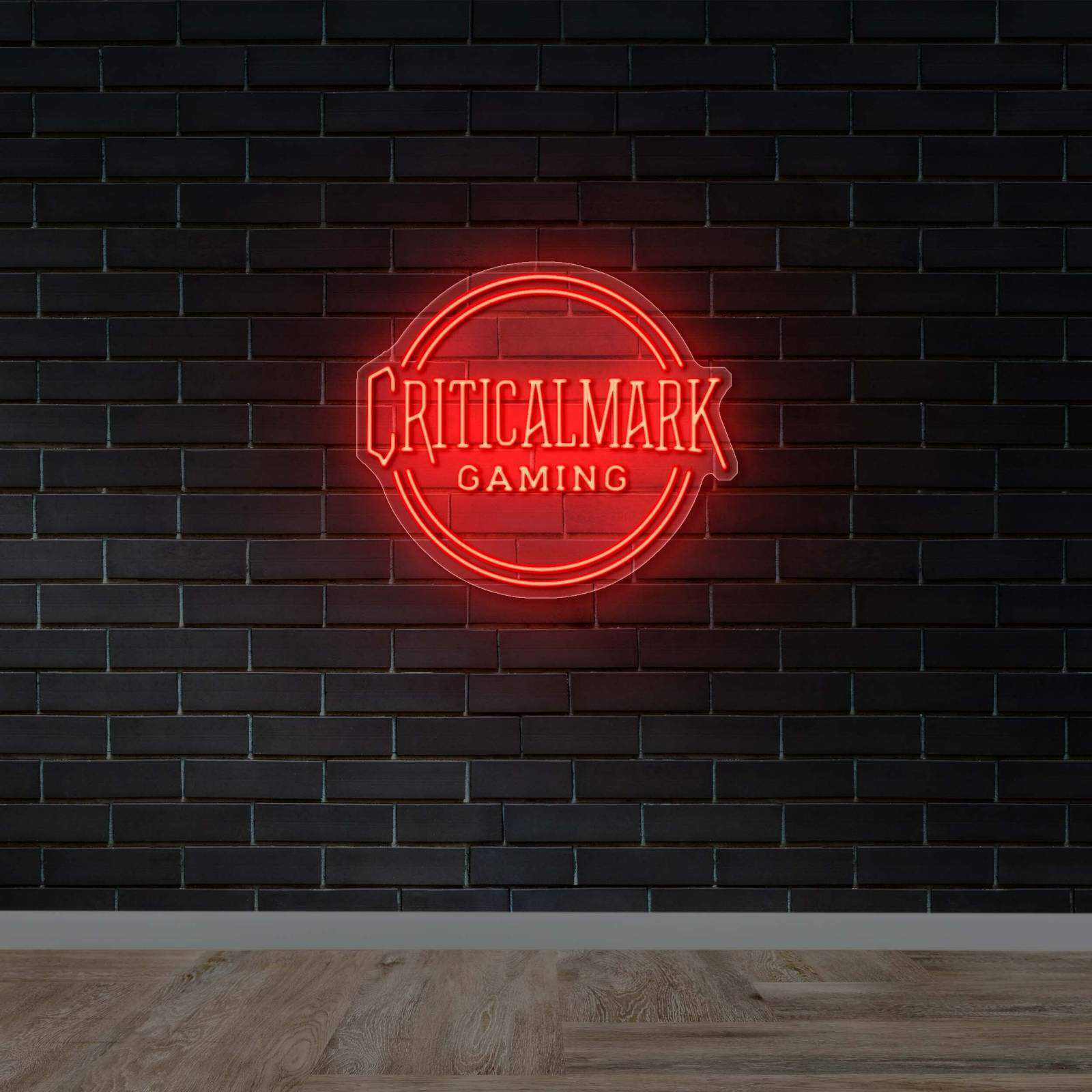 Critical Mark Gaming - Premium Neon Artwork