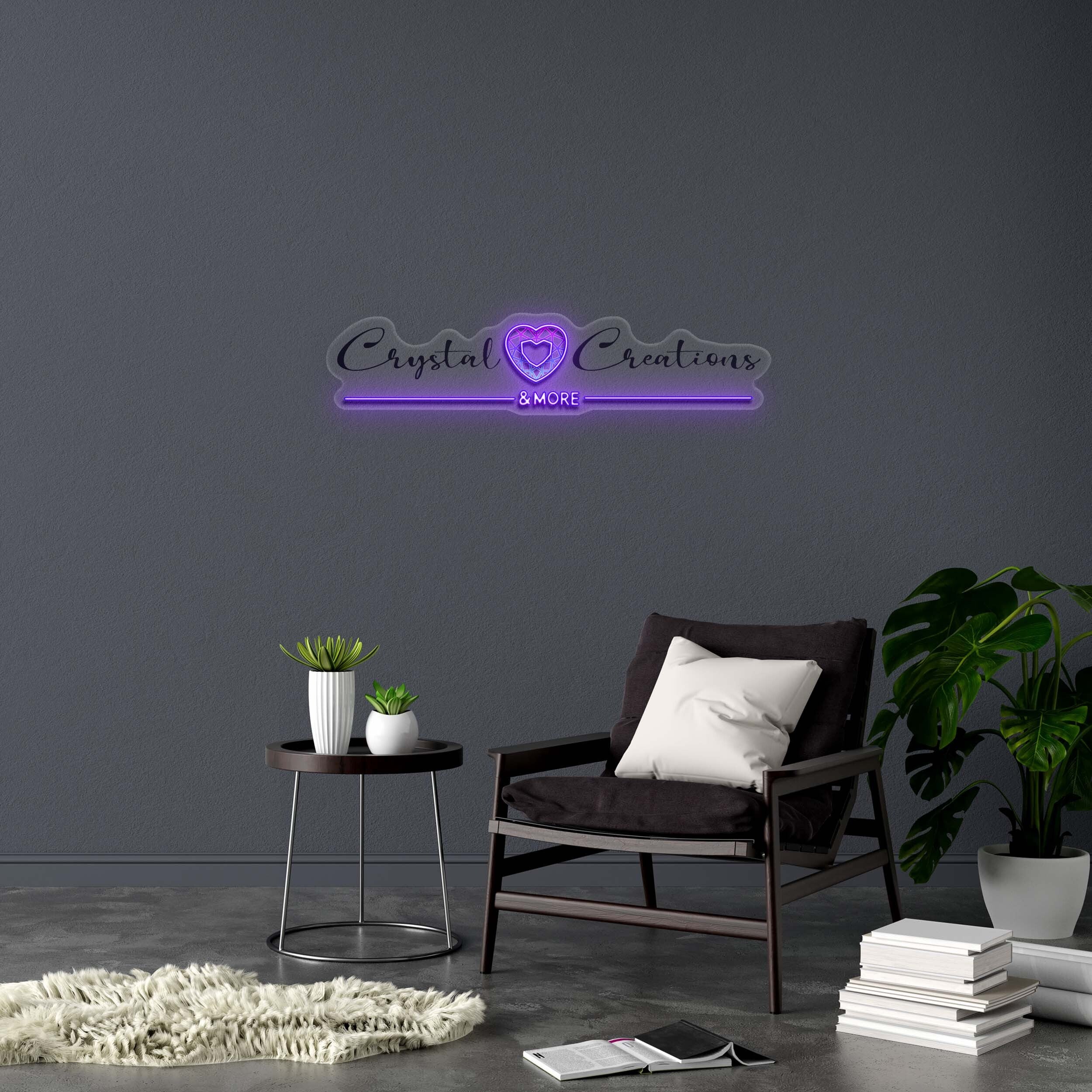 Crystal Creations & MORE - Premium Neon Artwork - Image 2