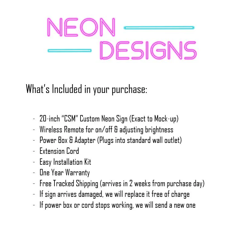 CSM - Premium Neon Artwork - Image 2