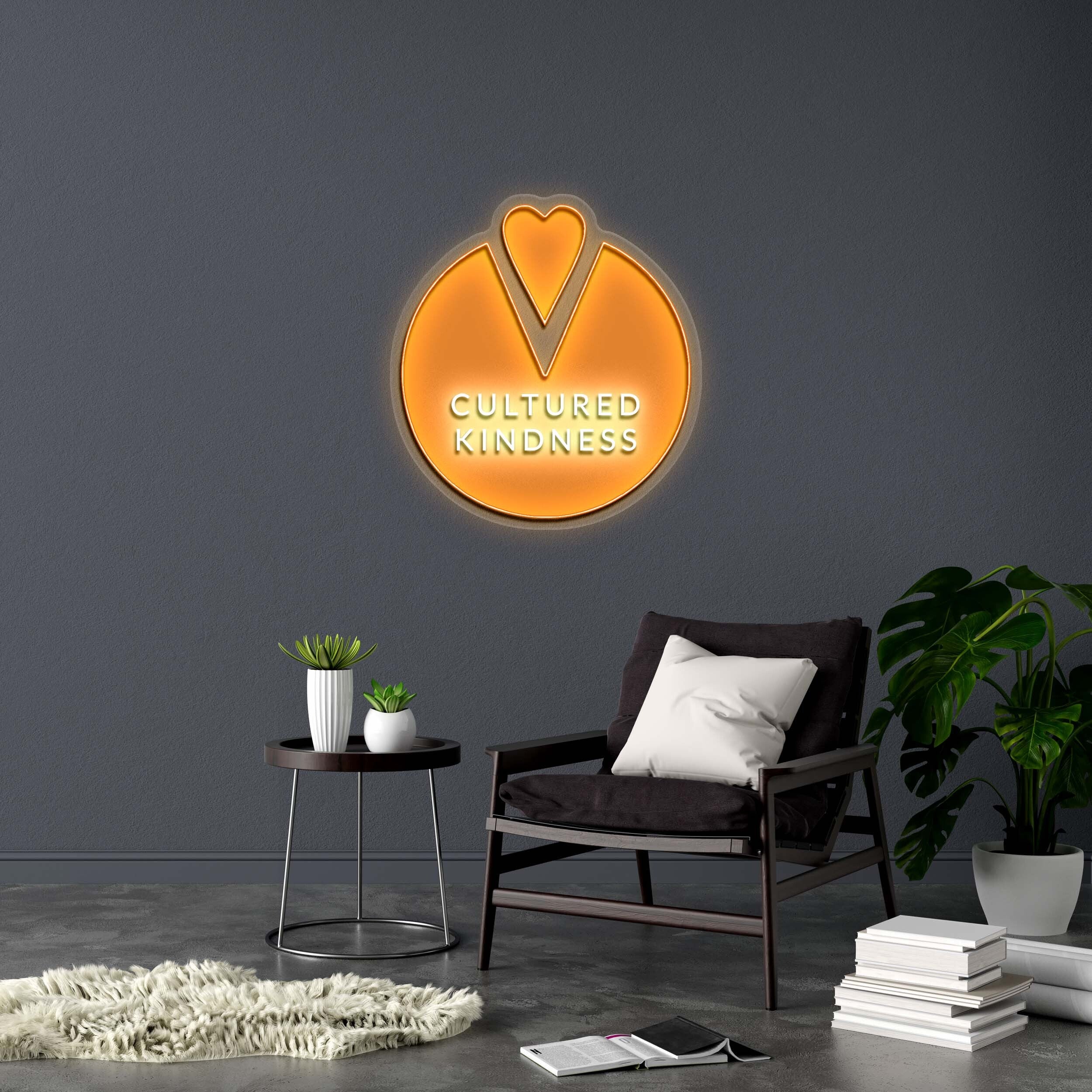 CULTURED KINDNESS - Premium Neon Artwork