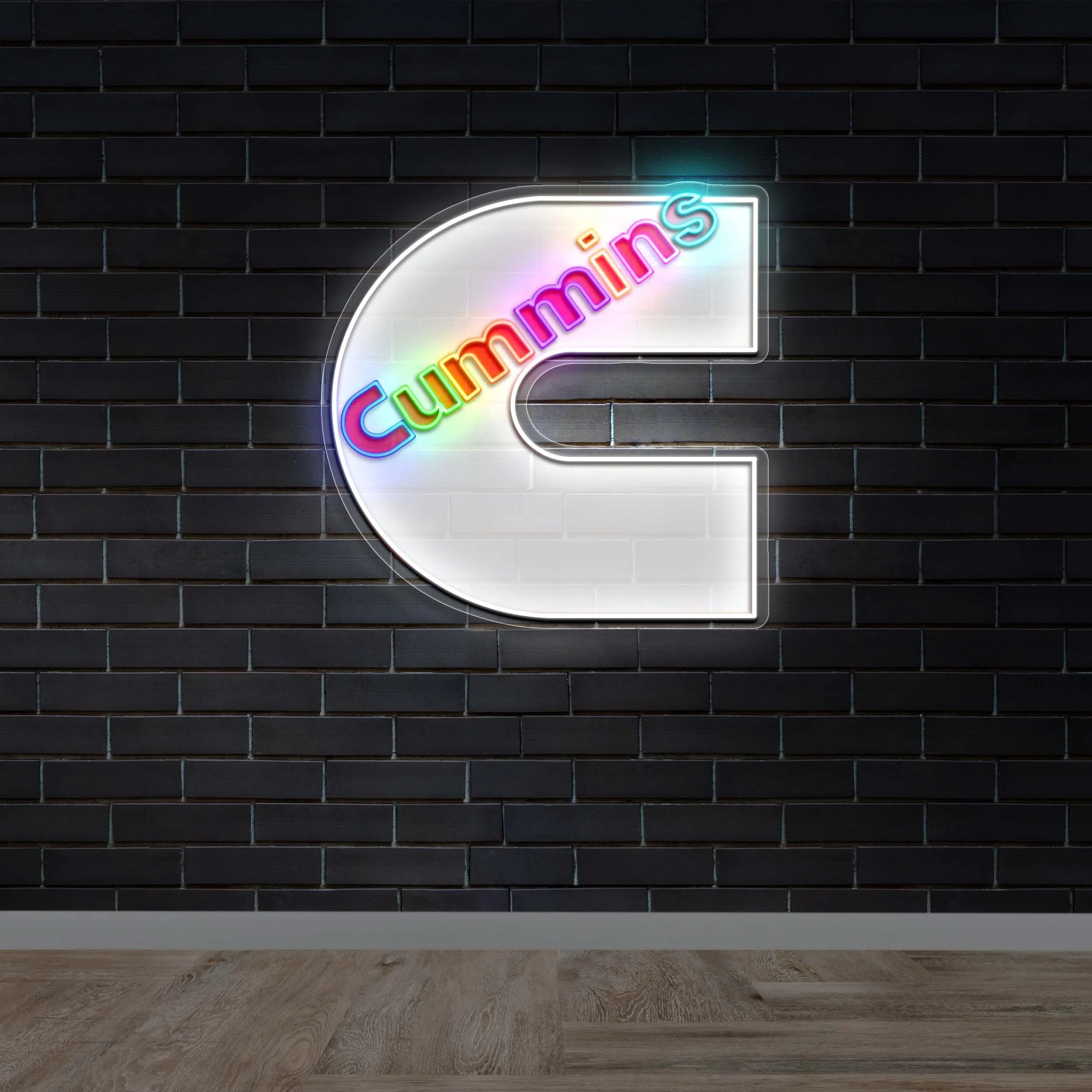 Cummins - Premium Neon Artwork