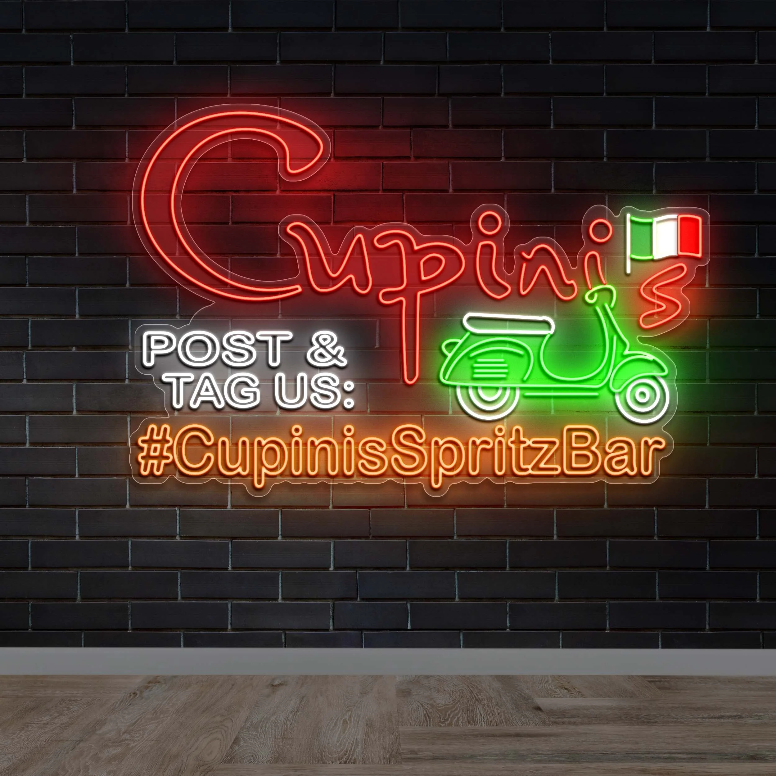 CUPINI'S - Premium Neon Artwork