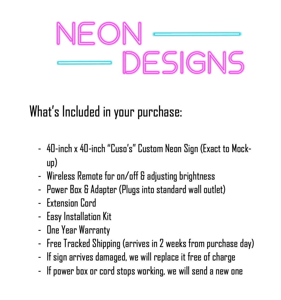 Cuso's - Premium Neon Artwork - Image 3