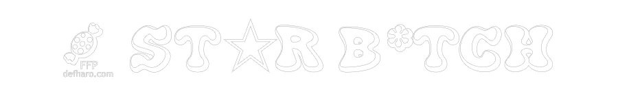 Custom Neon: 5 ST☆R B*TCH - Image 2