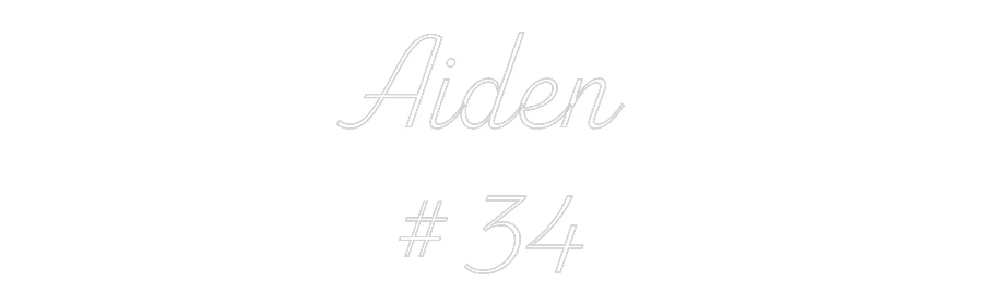 Custom Neon: Aiden 
# 34 - Image 2